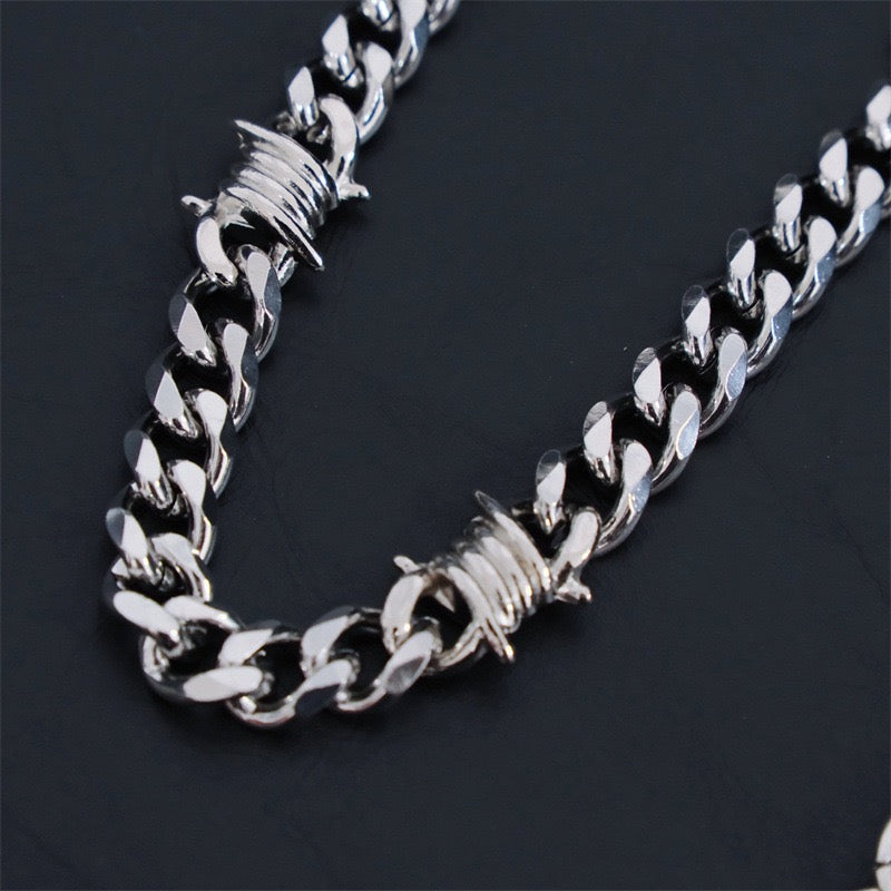 Cuban Barbed Chain