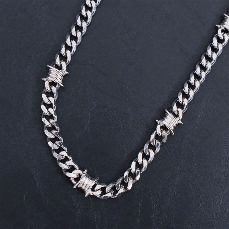 Cuban Barbed Chain
