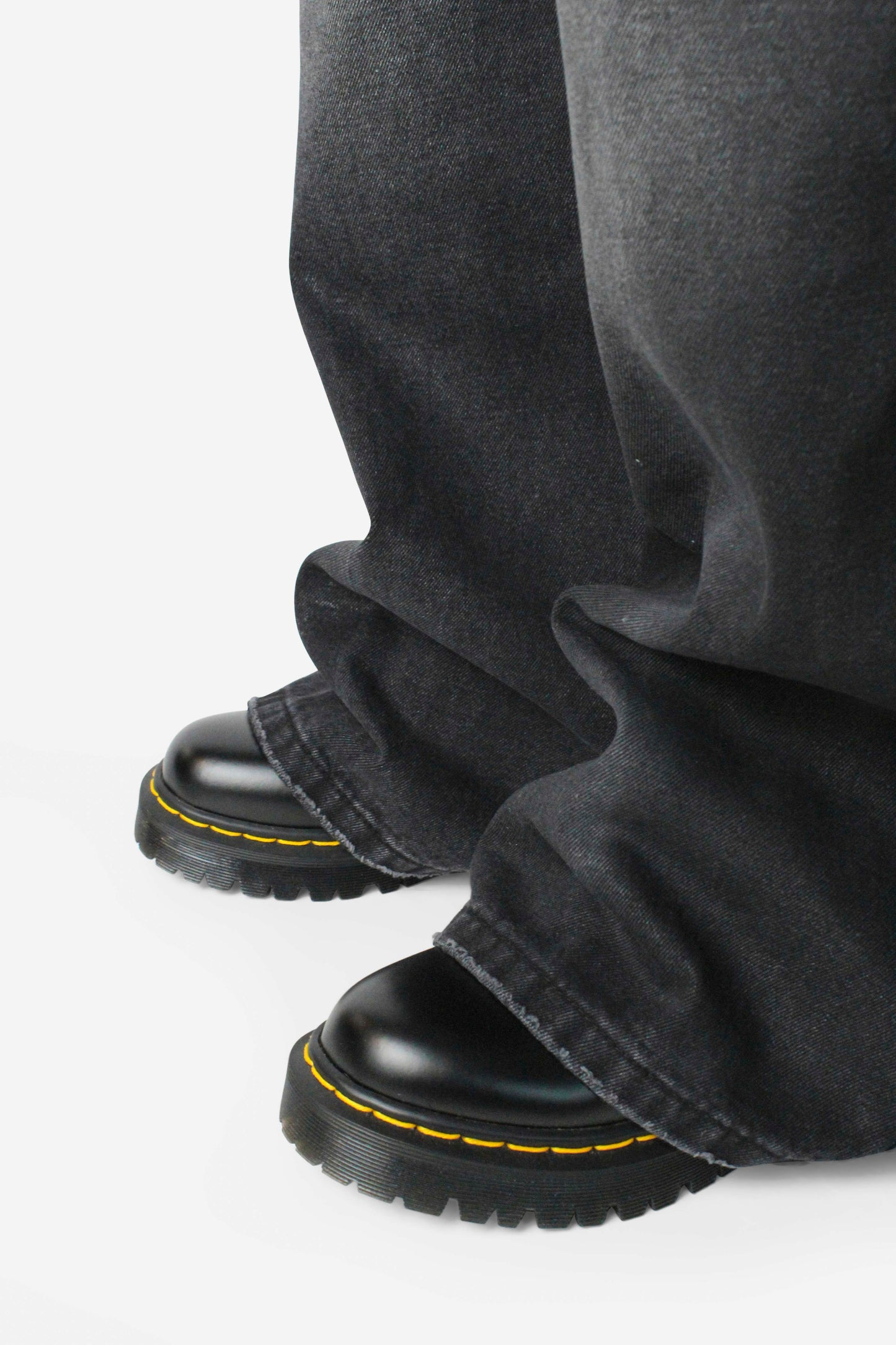Faded Black Baggy Jeans