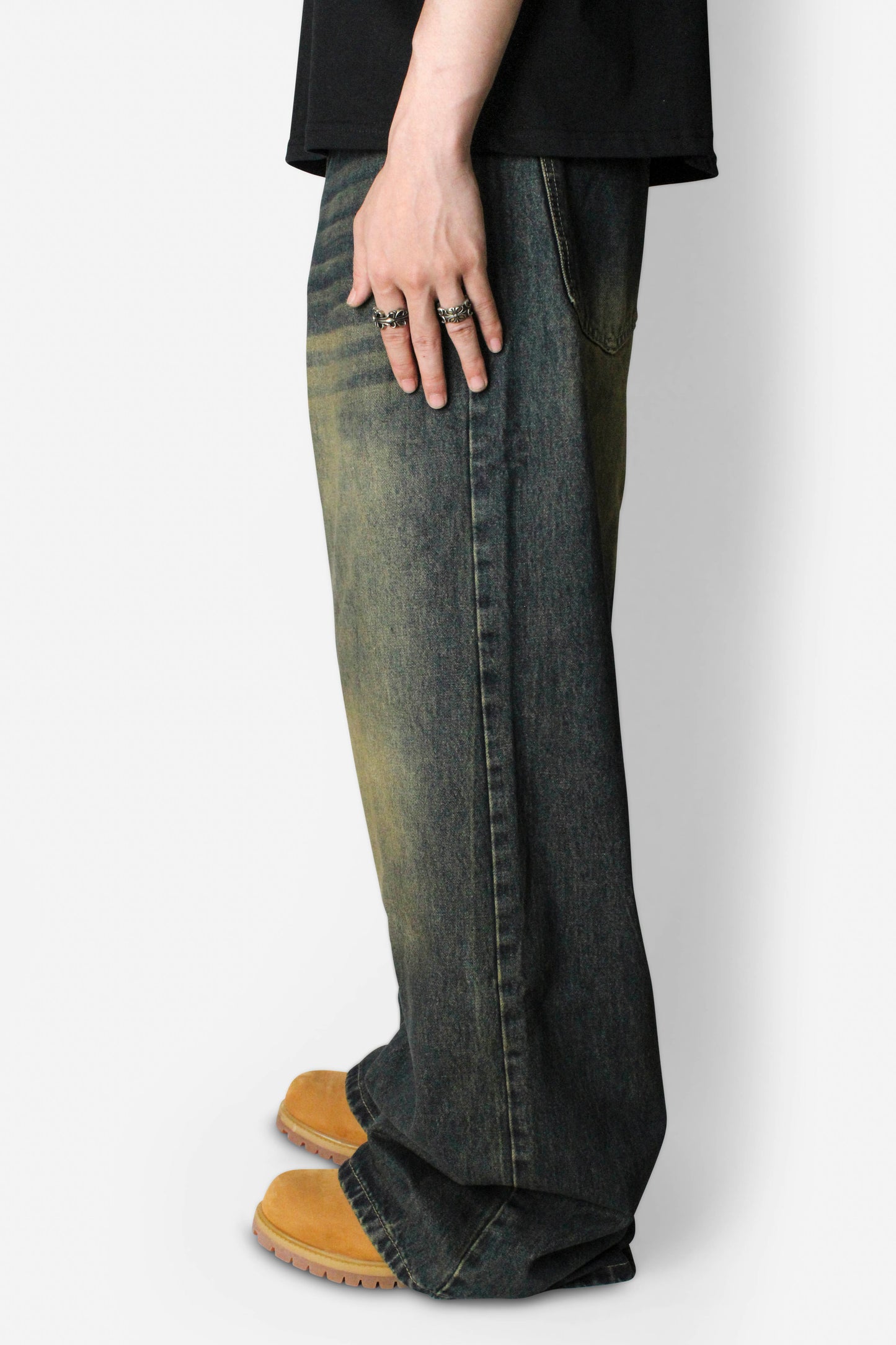 Stacked Baggy Jeans