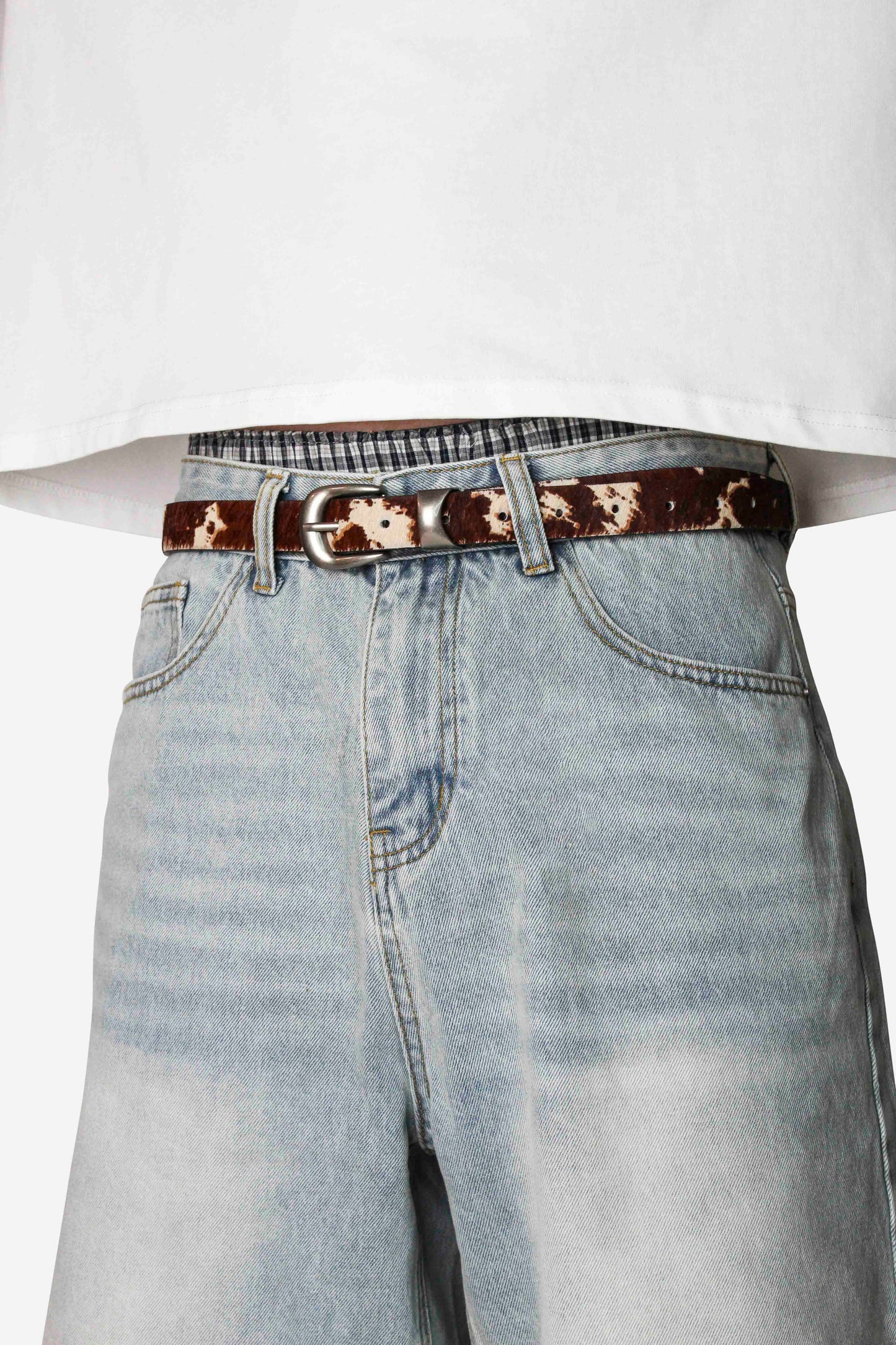 Faux Fur Belt