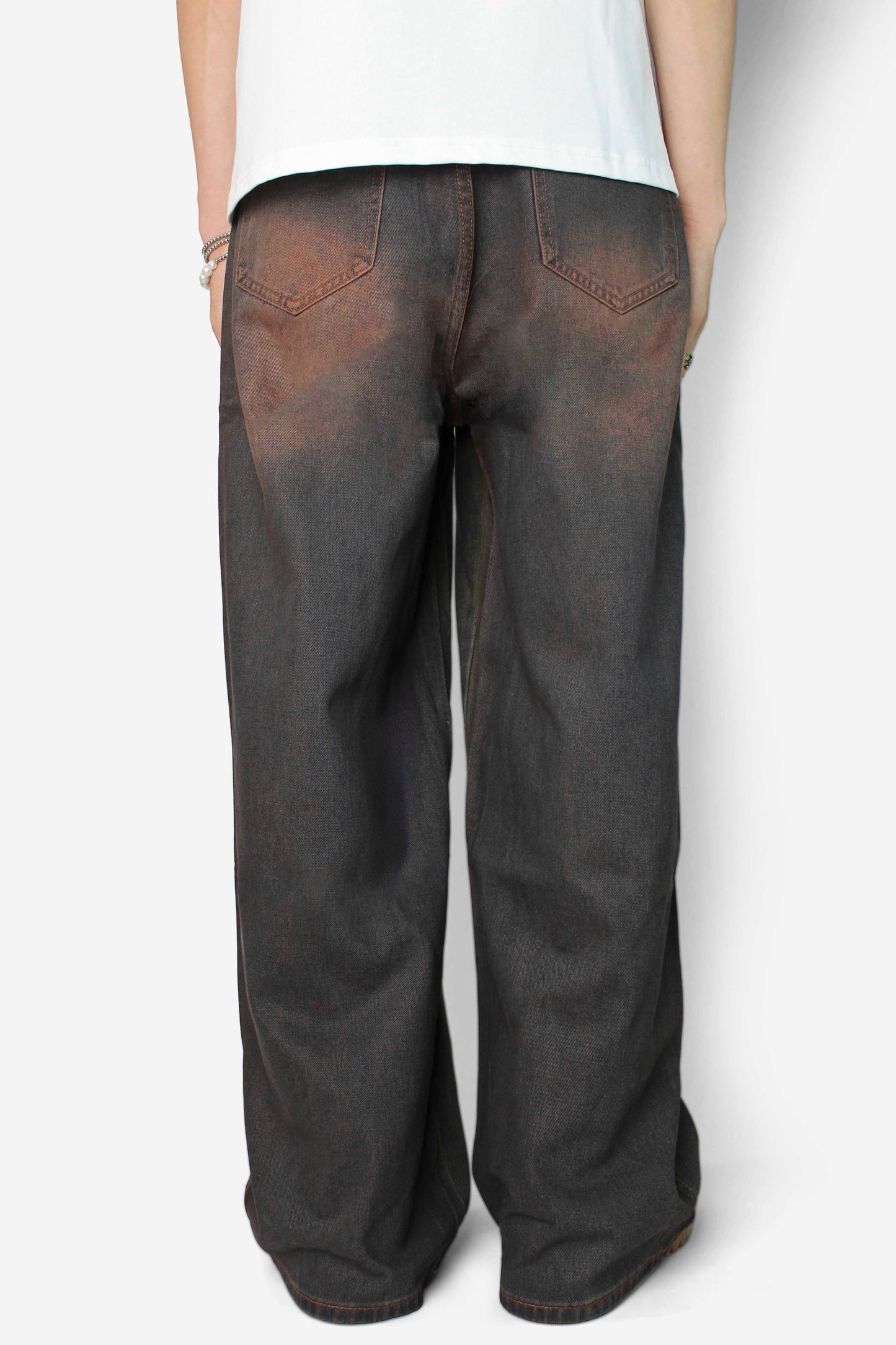 Coated Rustic Jeans