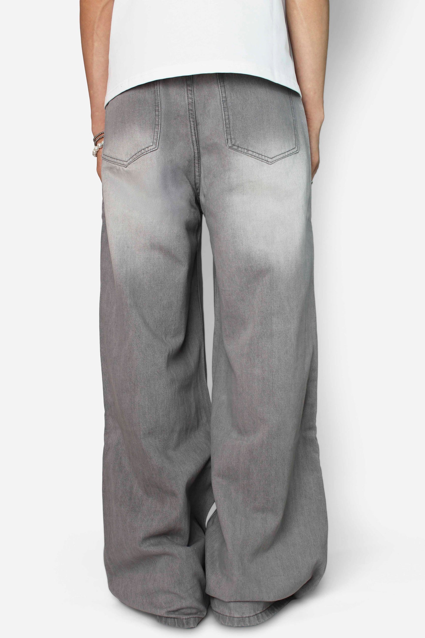 Ash Stacked Jeans