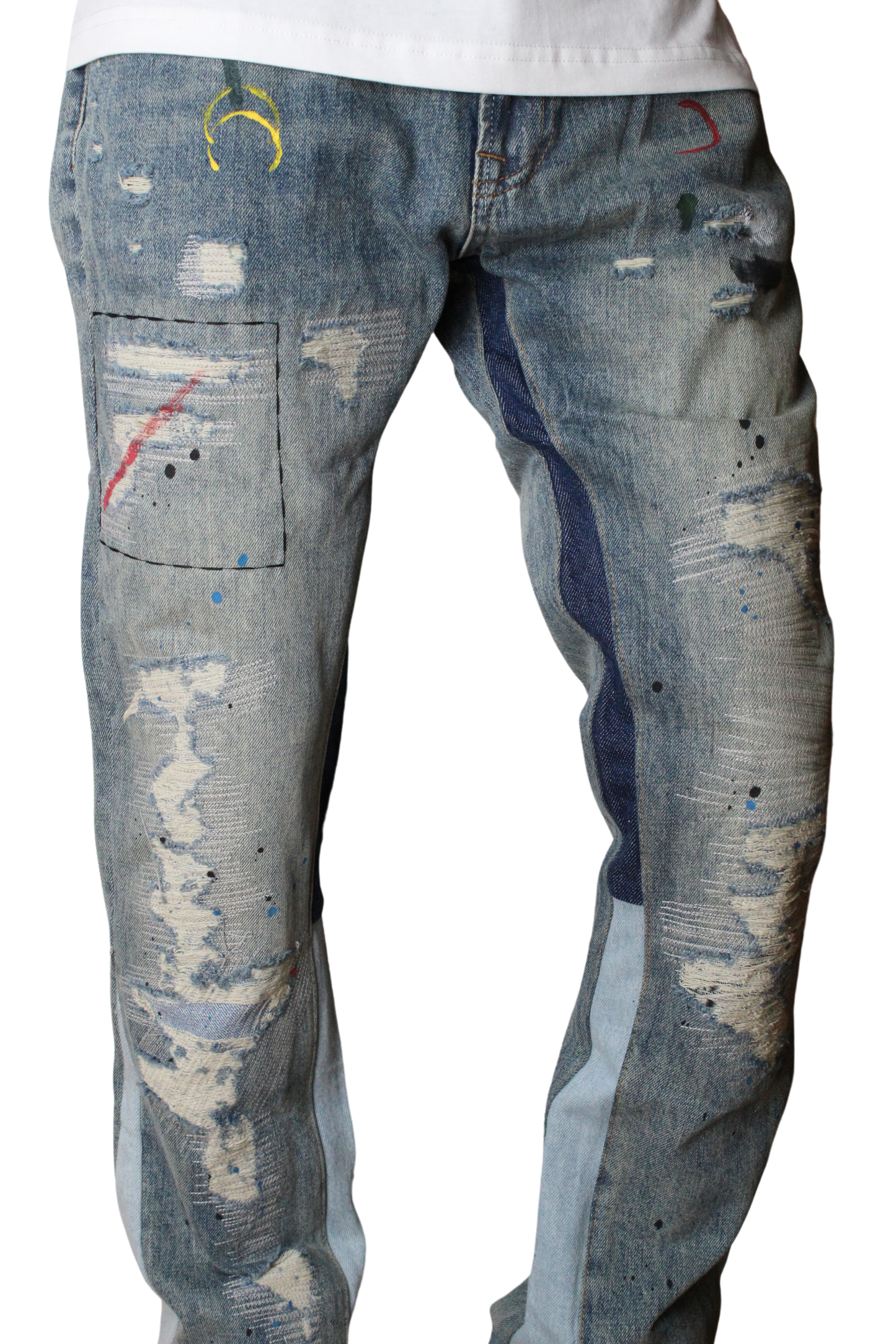 Artist Embroidery Jeans