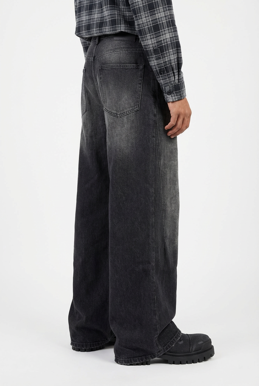 Faded Baggy Jeans