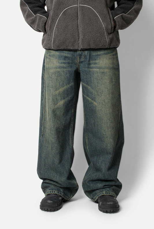 Faded Baggy Jeans