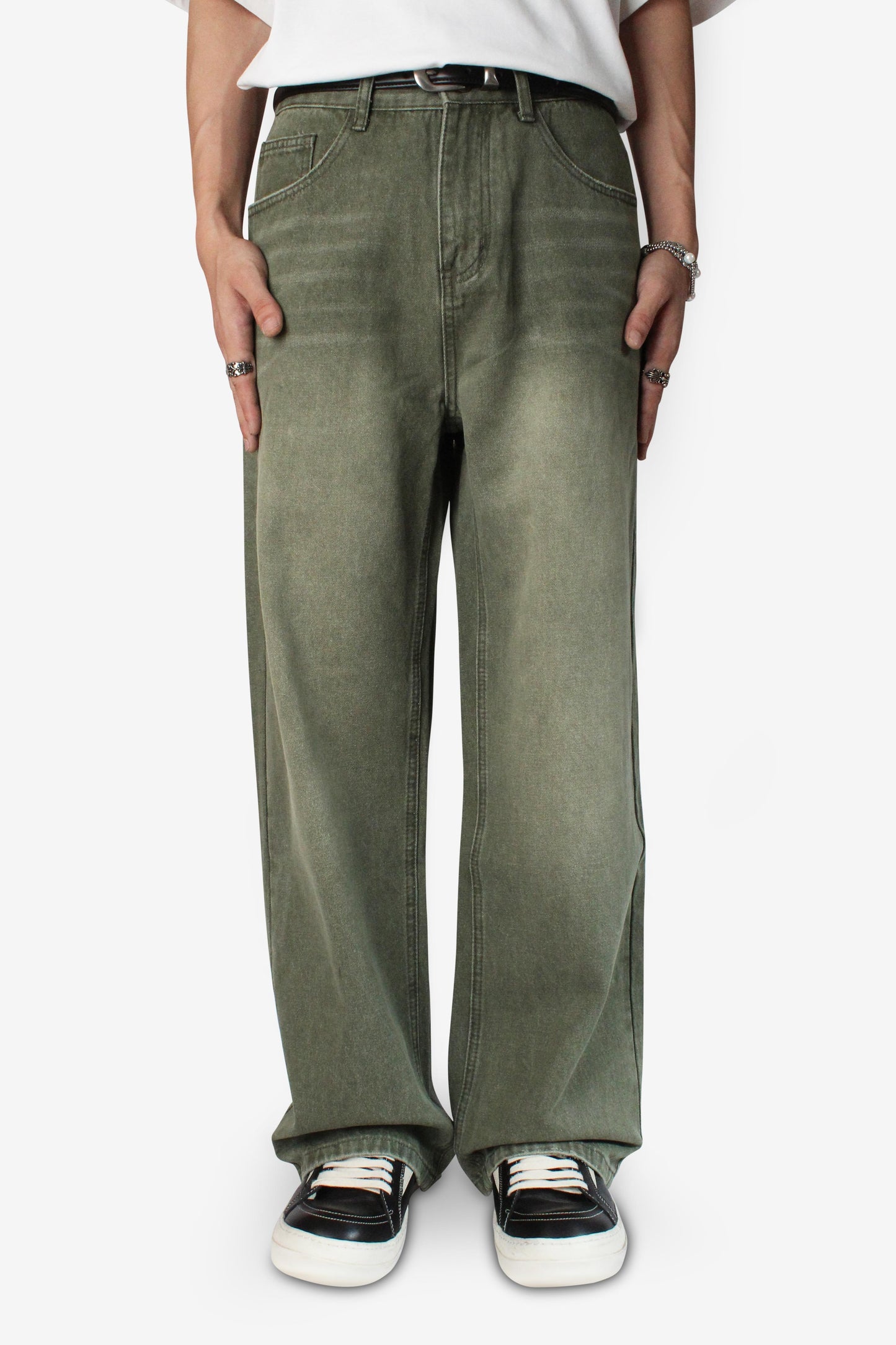 Olive Drifter Jeans