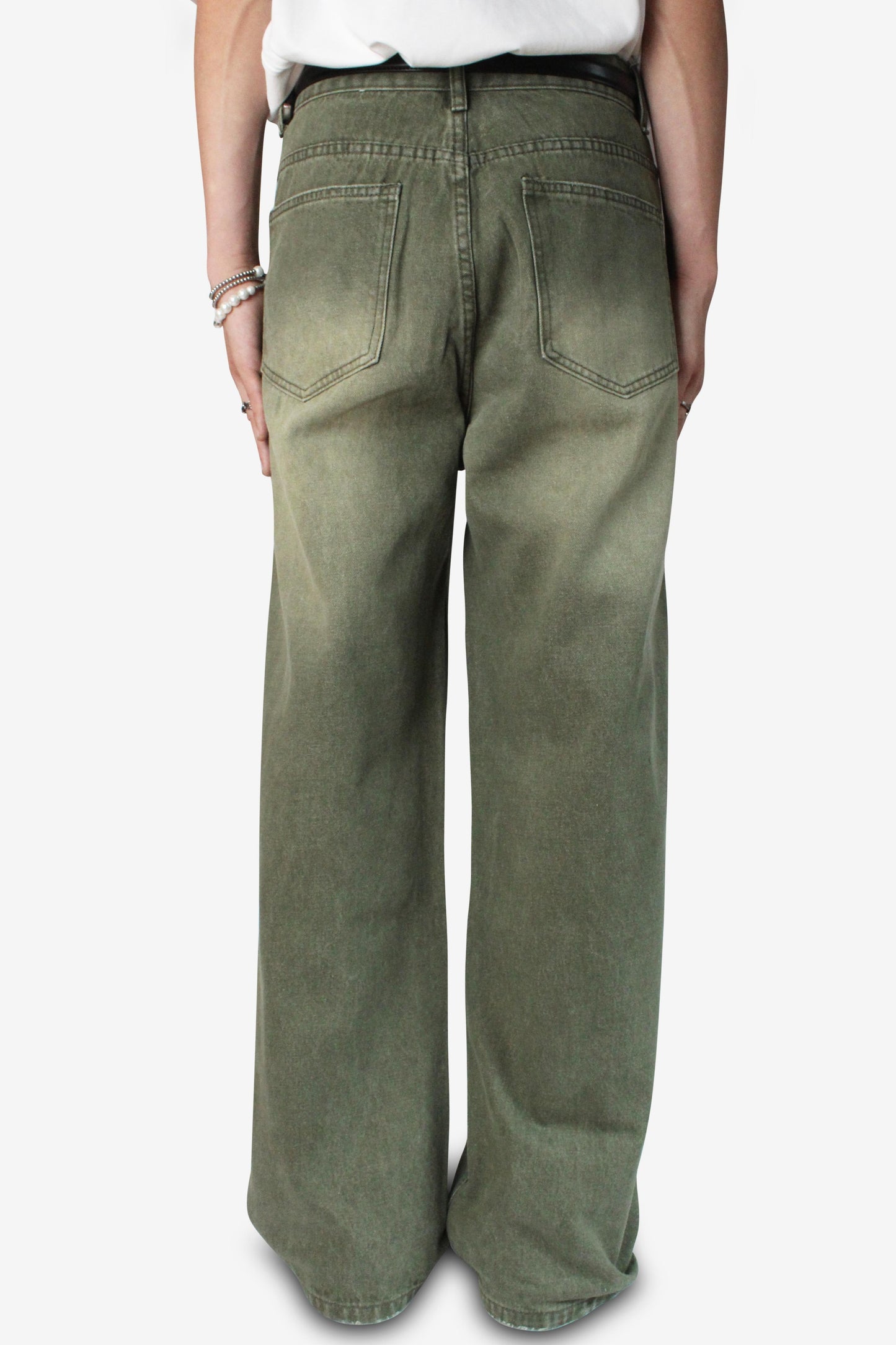 Olive Drifter Jeans