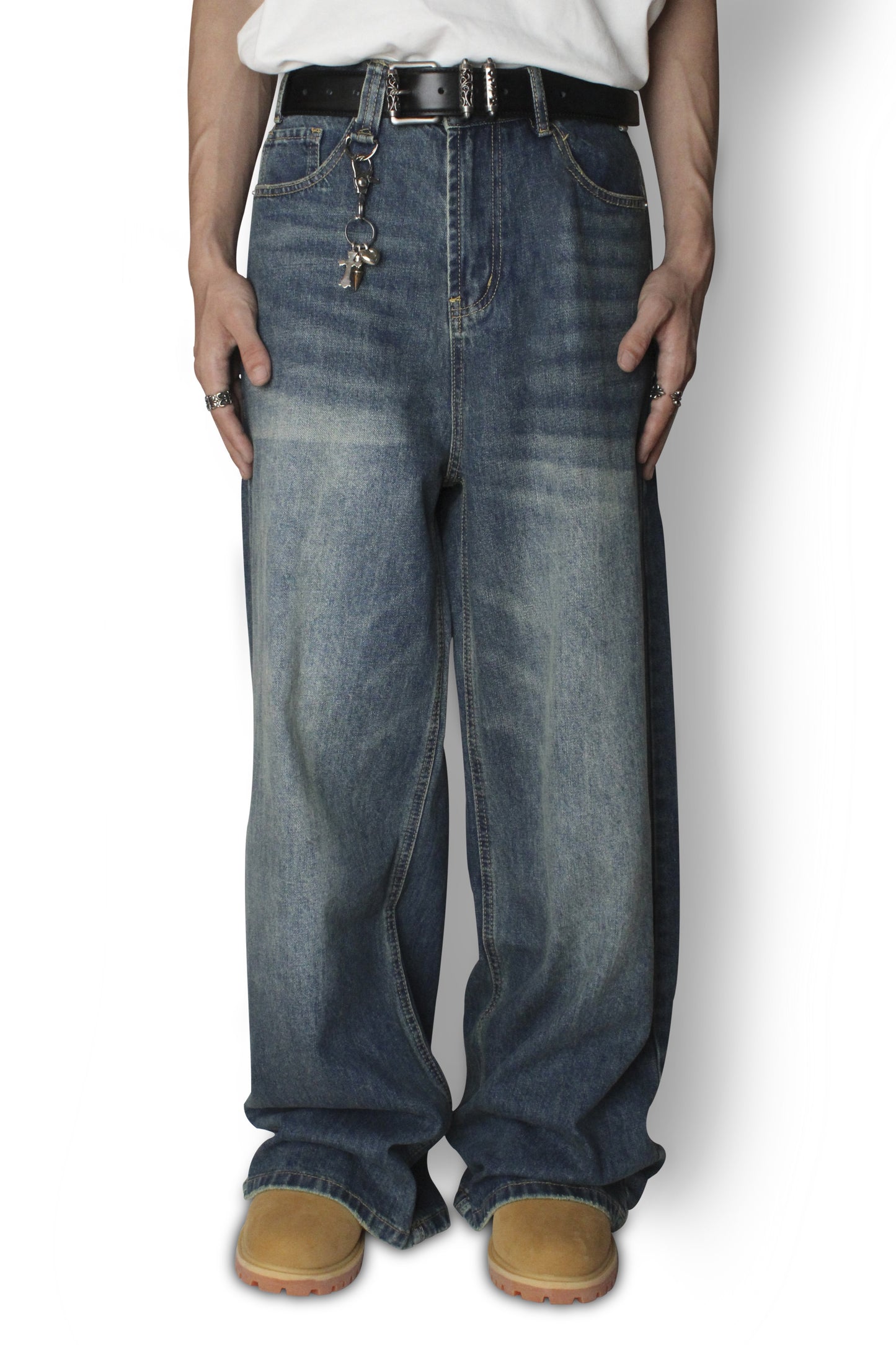 Stacked Baggy Jeans