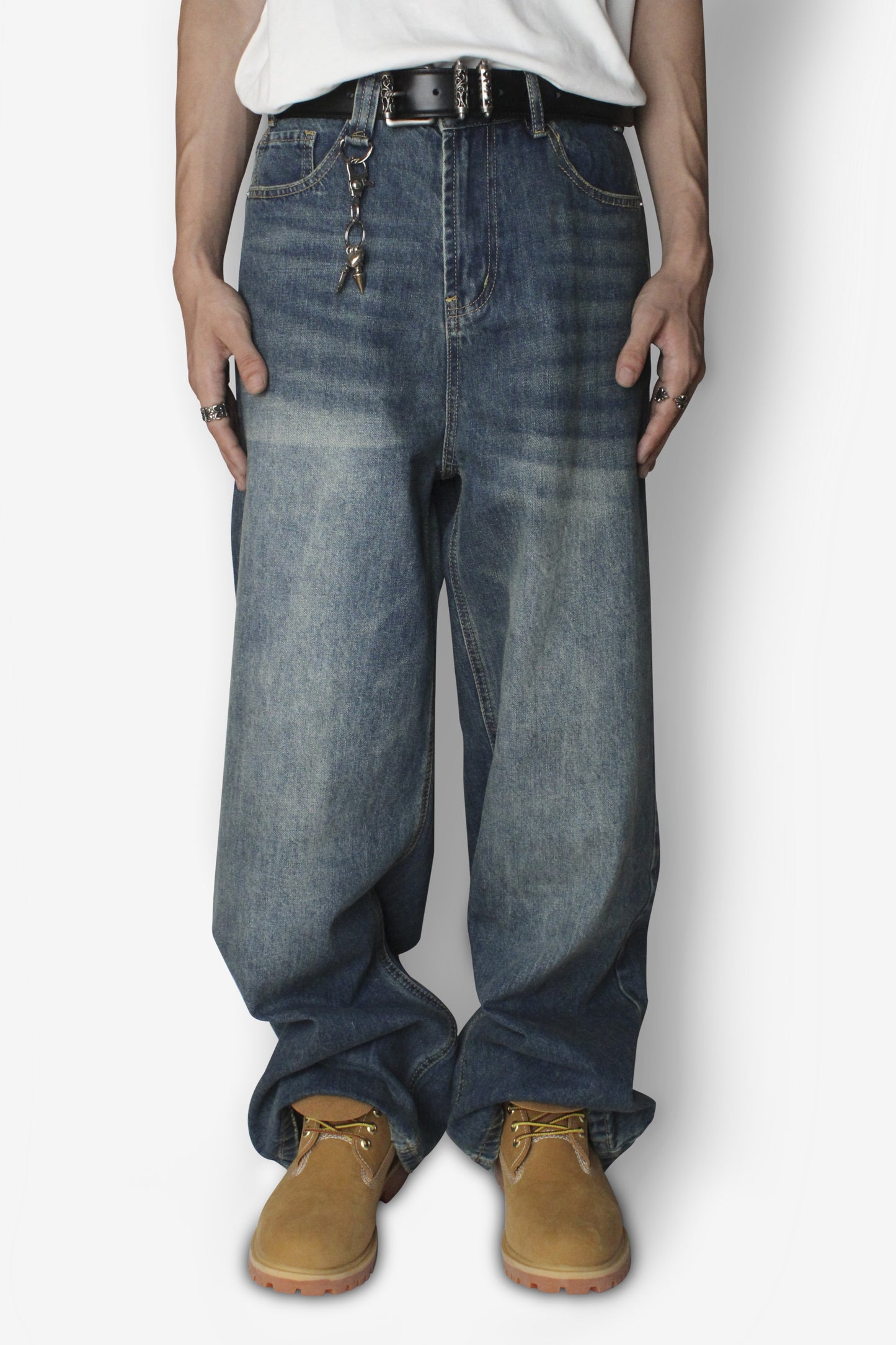 Stacked Baggy Jeans