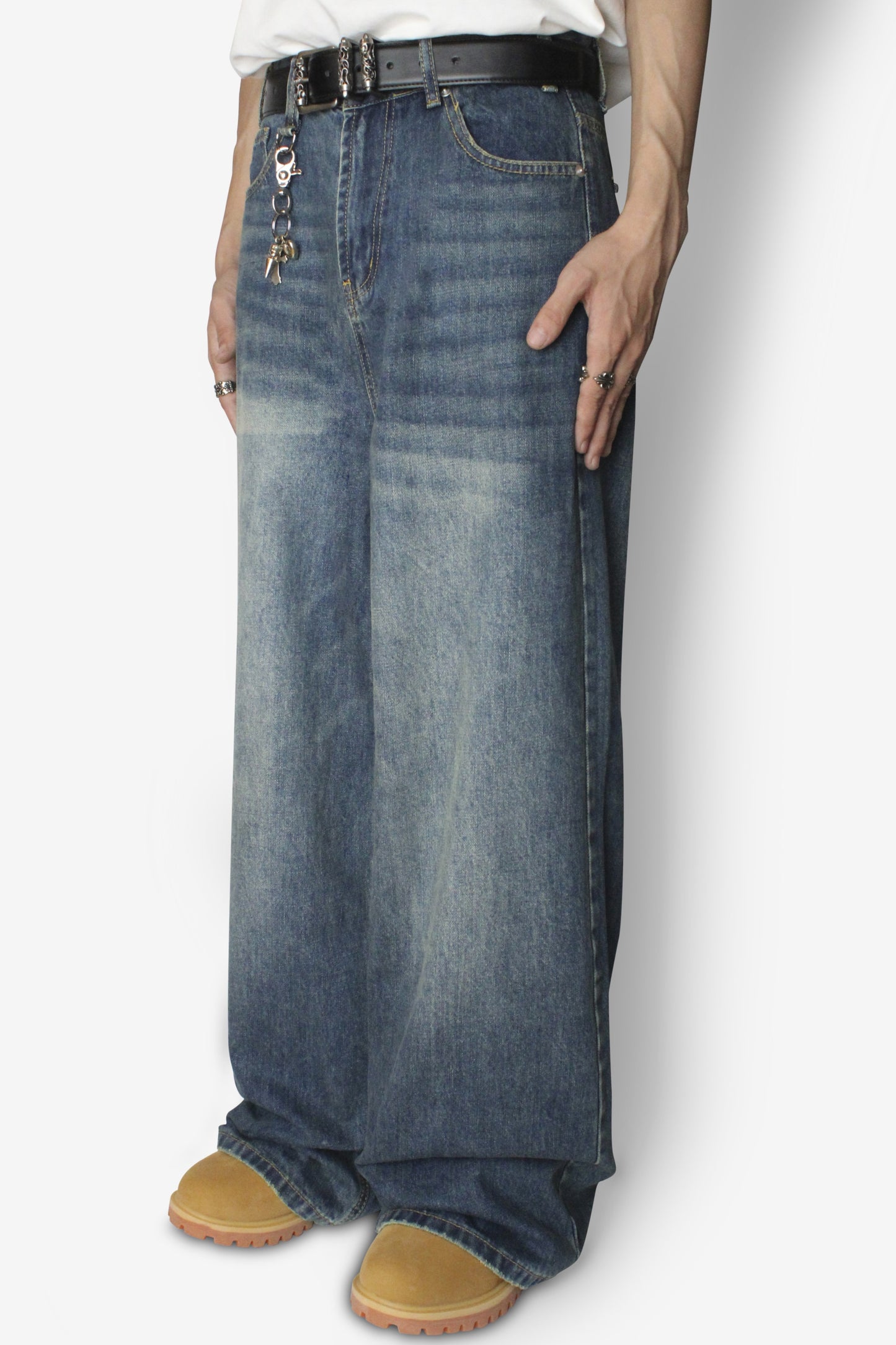 Stacked Baggy Jeans