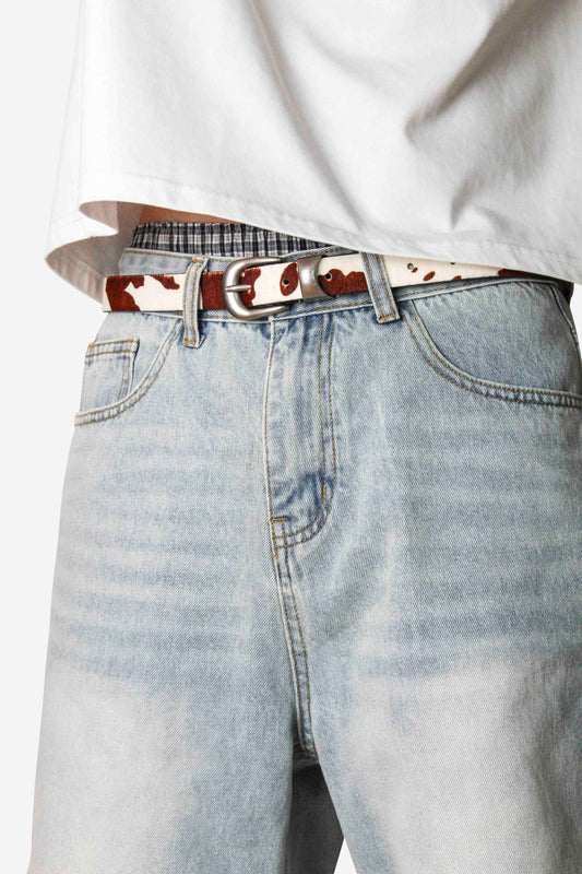 Fuax Fur Belt