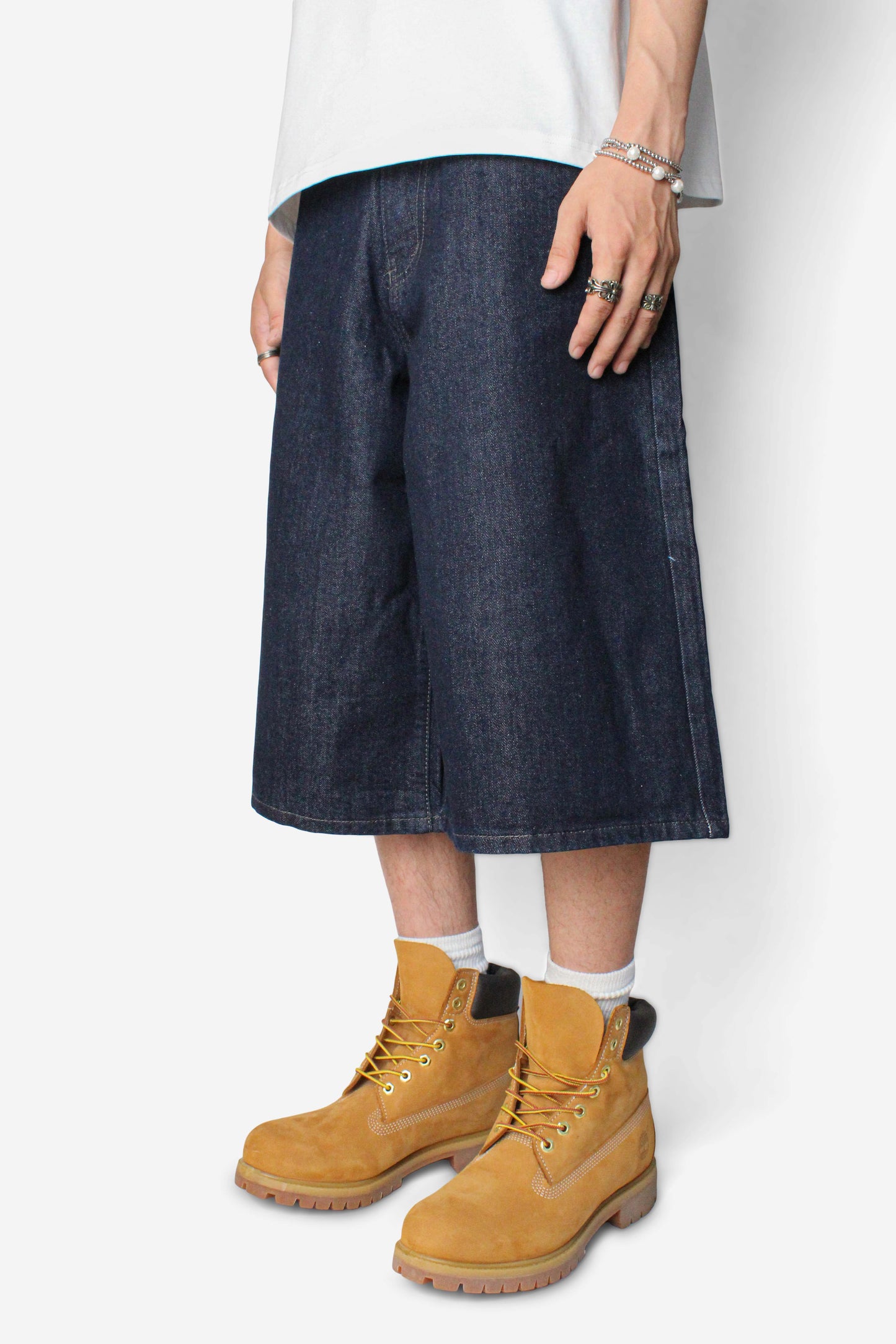 Raw Indigo Shorts
