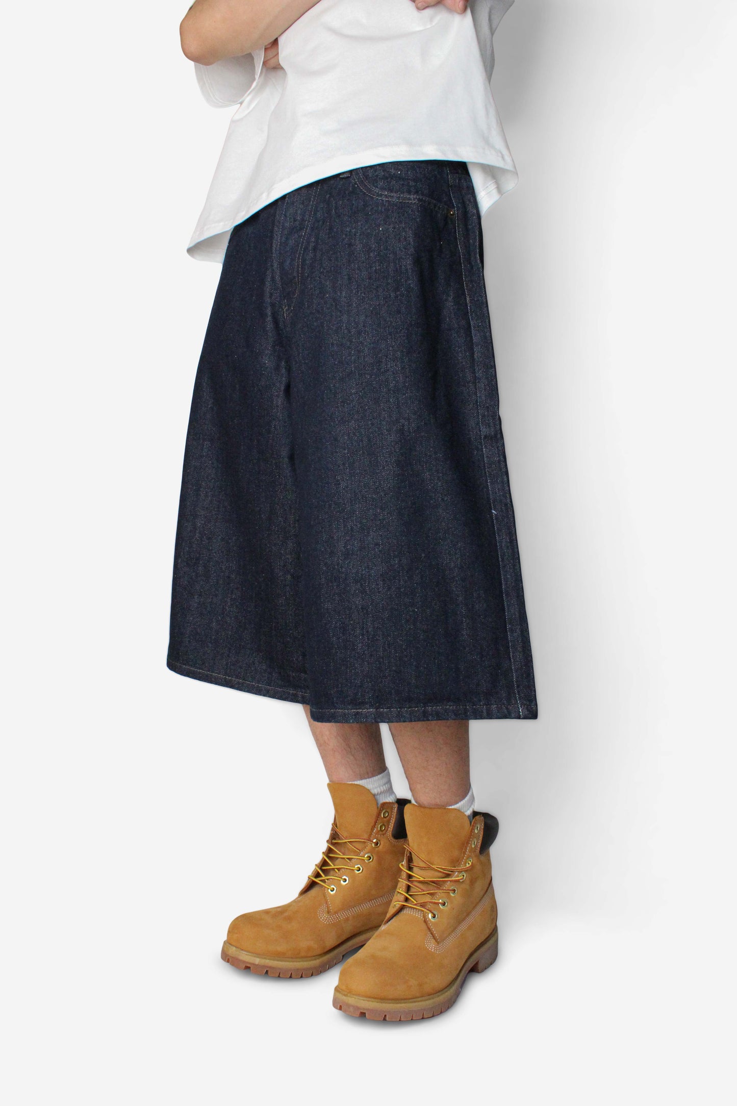 Raw Indigo Shorts