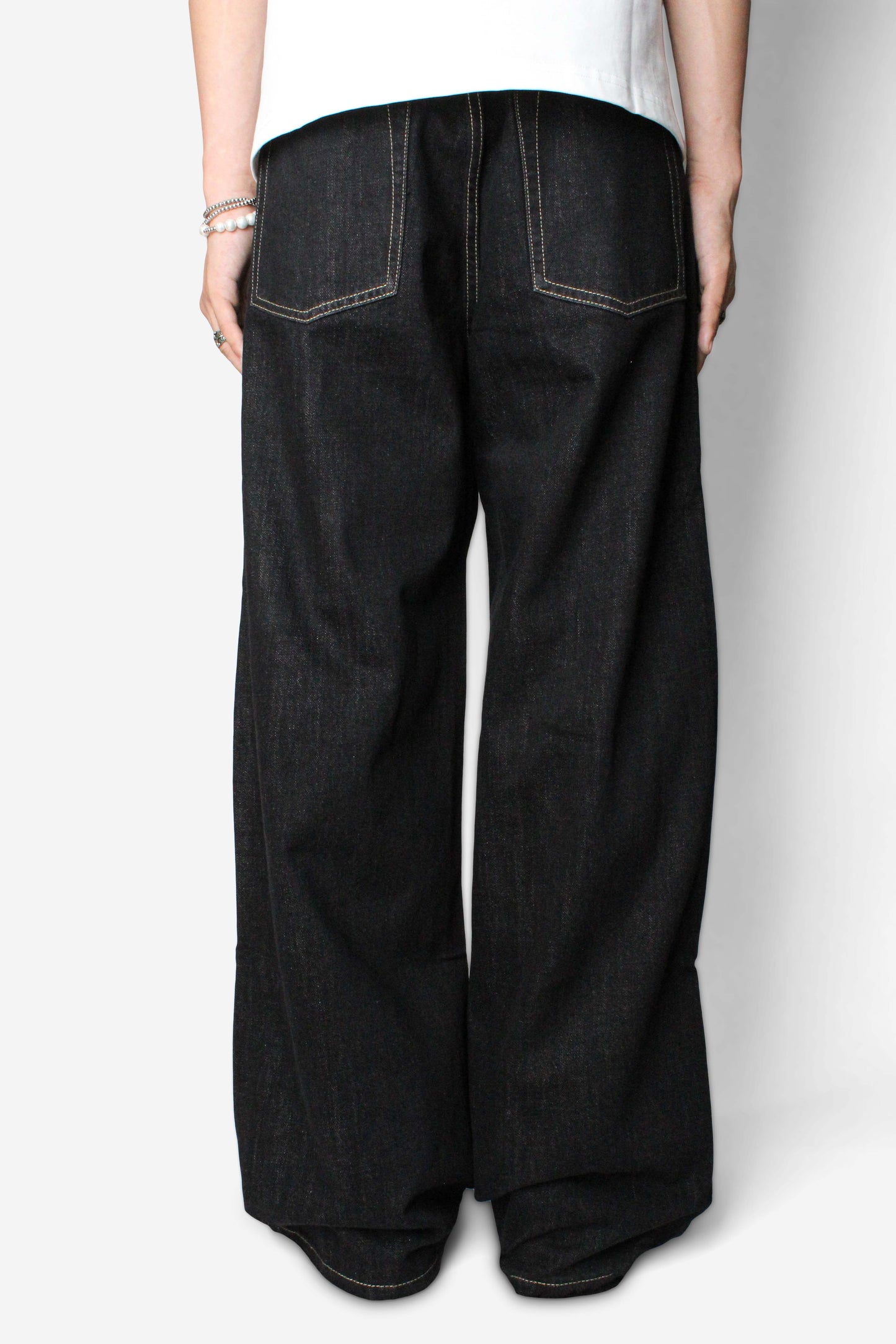 Raw Black Denim