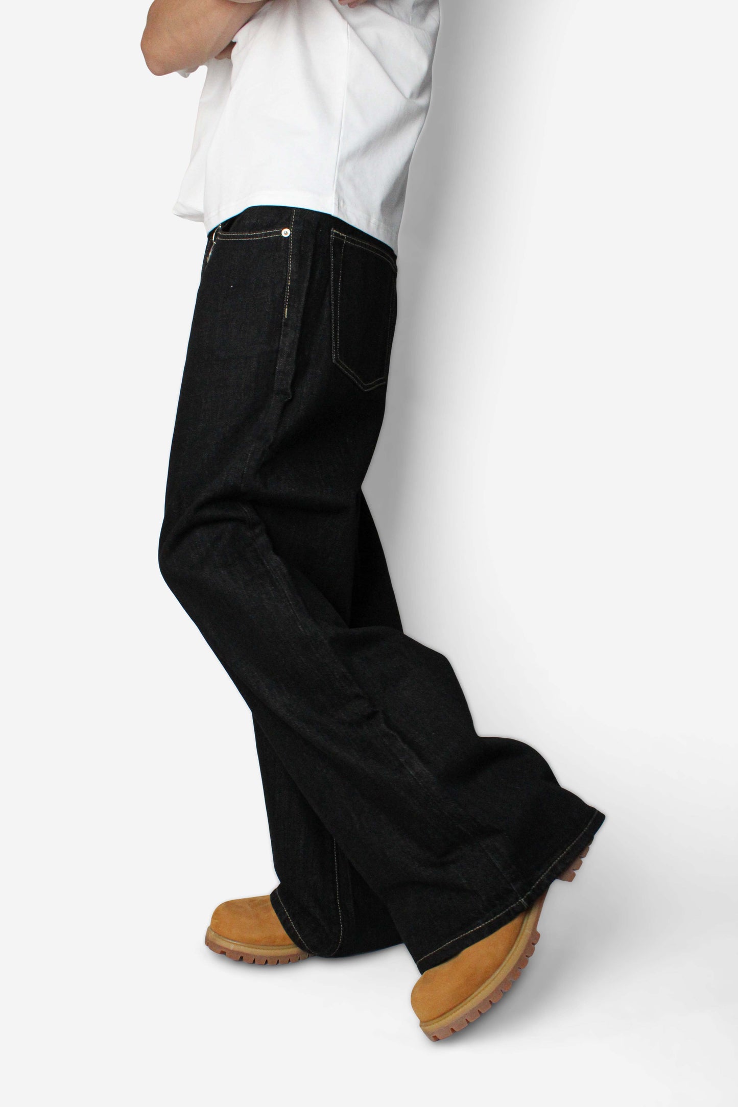 Raw Black Denim