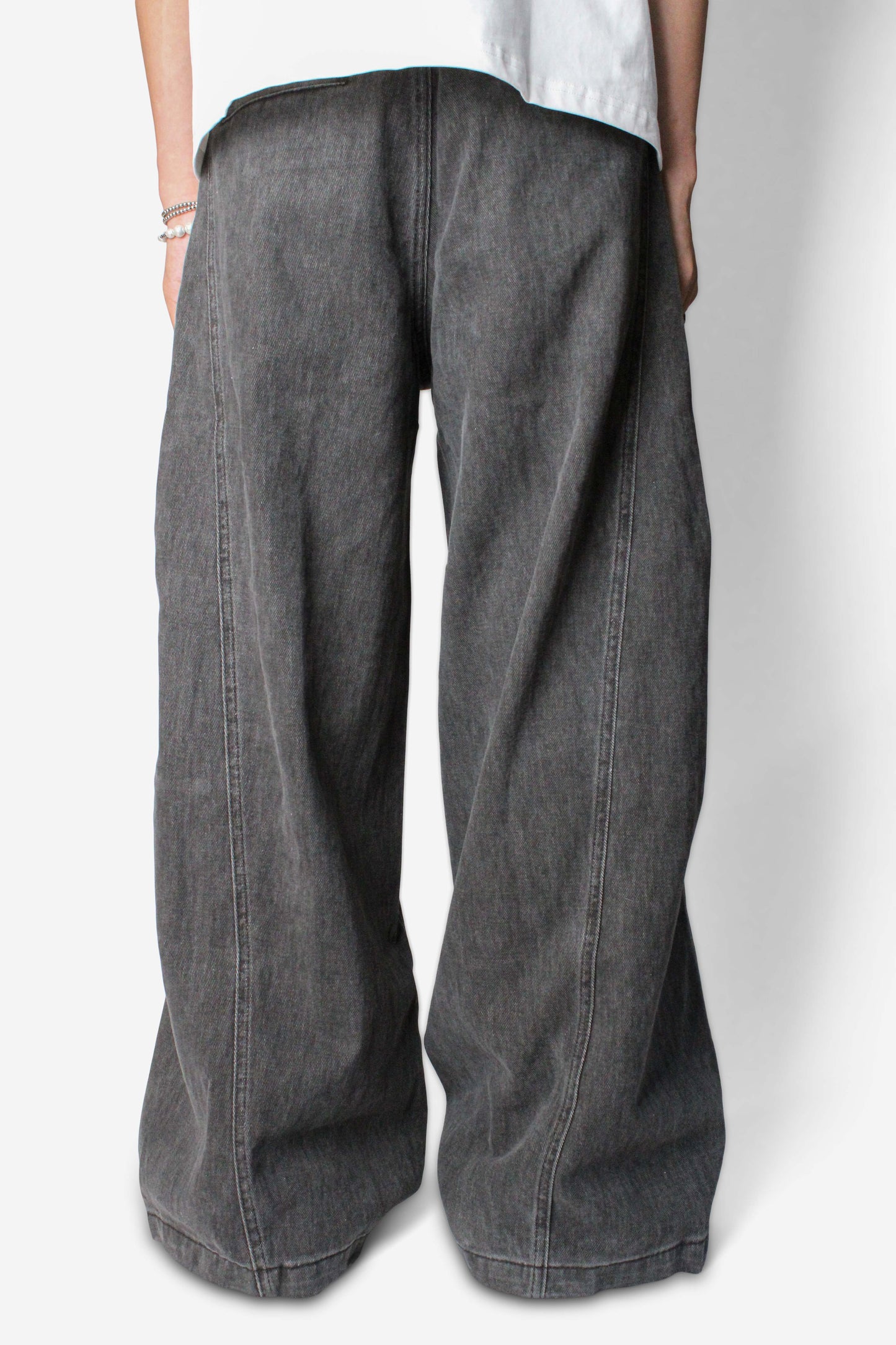 Washed Title Denim