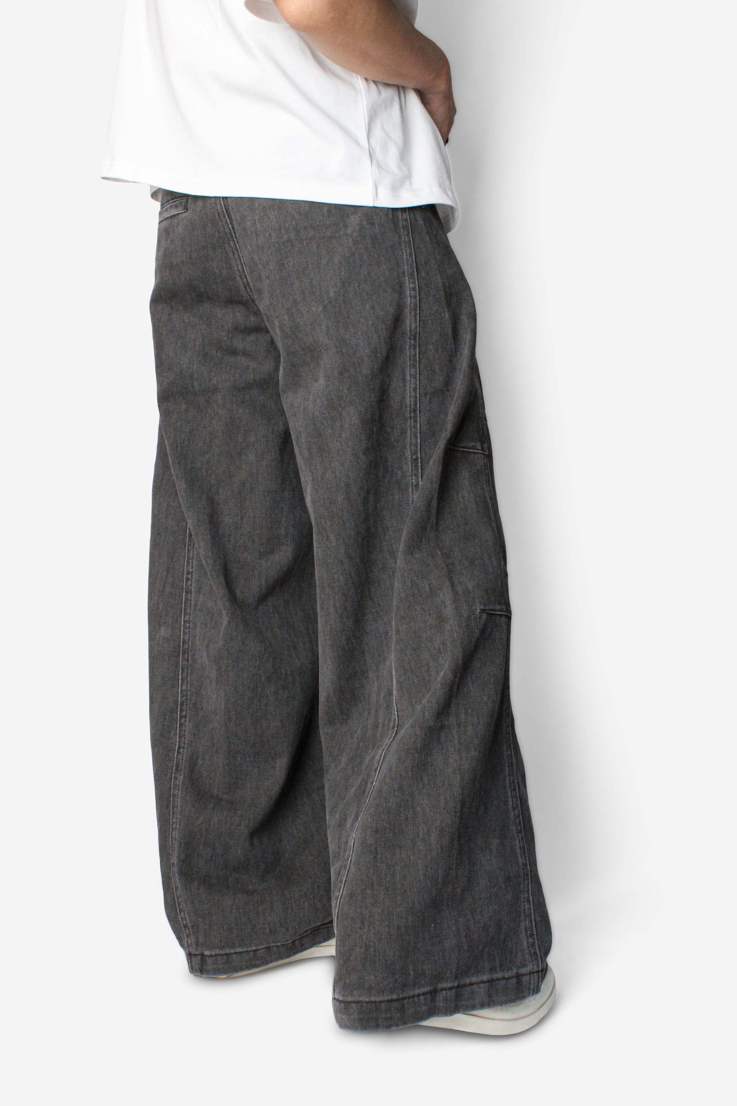 Washed Title Denim