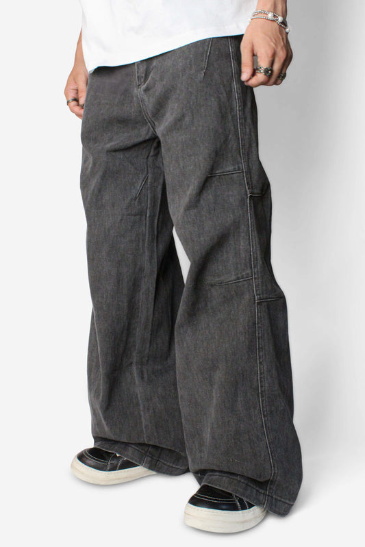 Washed Title Denim