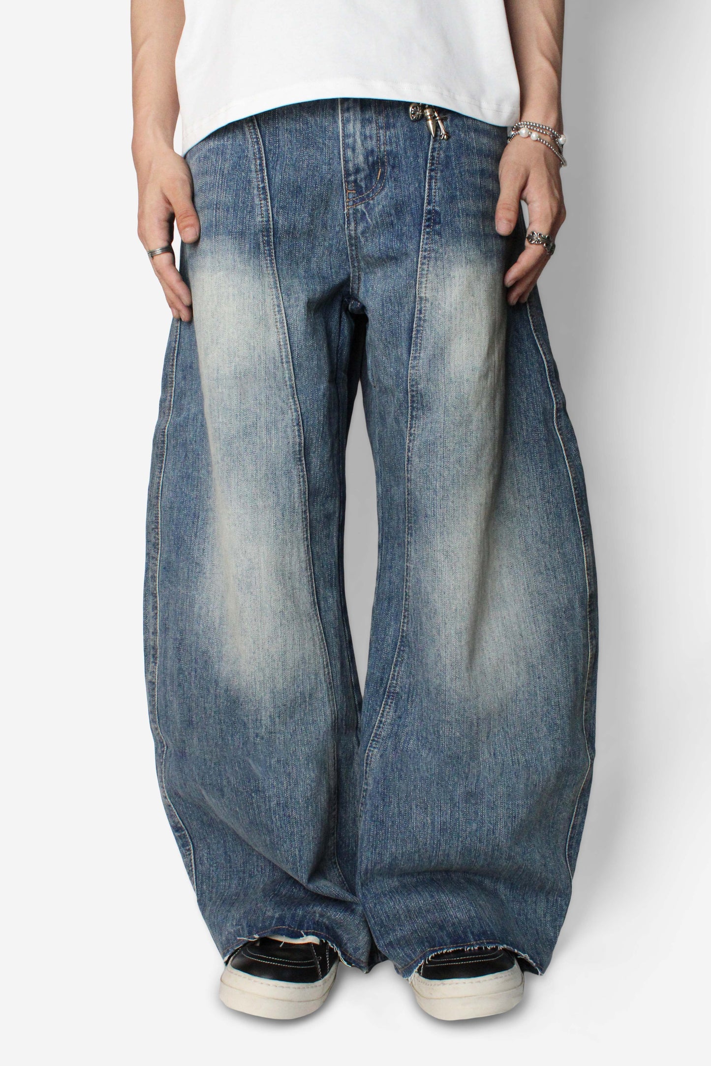 Western Barrel Denim