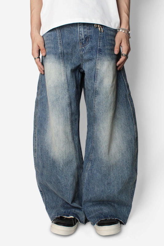 Western Barrel Denim