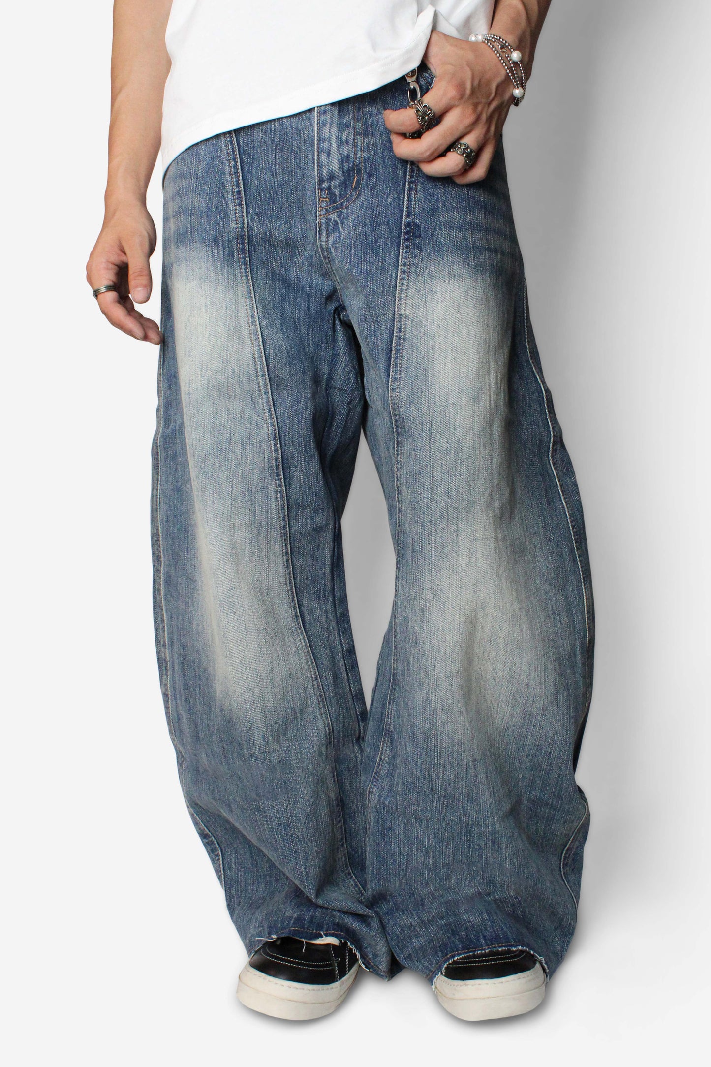 Western Barrel Denim