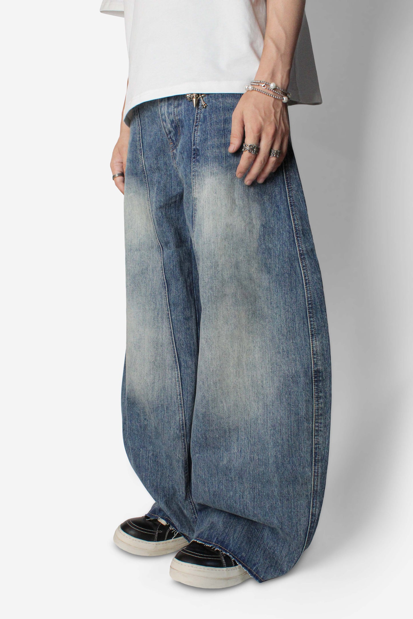 Western Barrel Denim