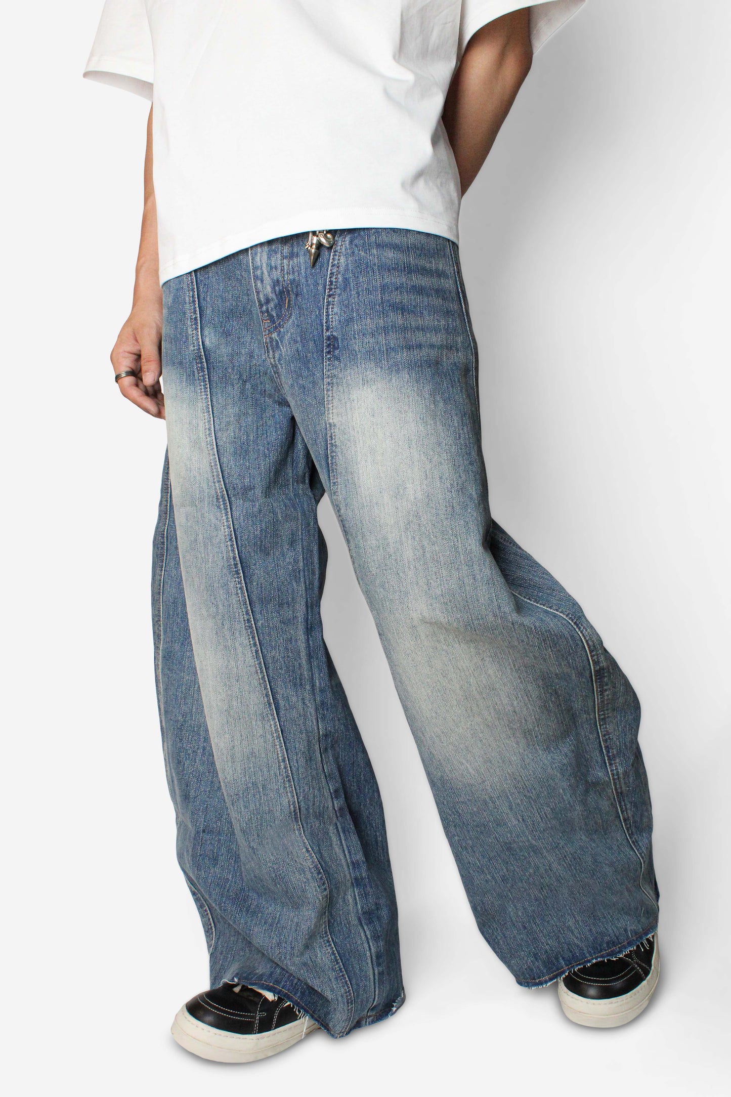 Western Barrel Denim