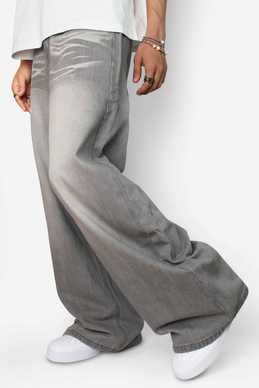 Ash Stacked Jeans