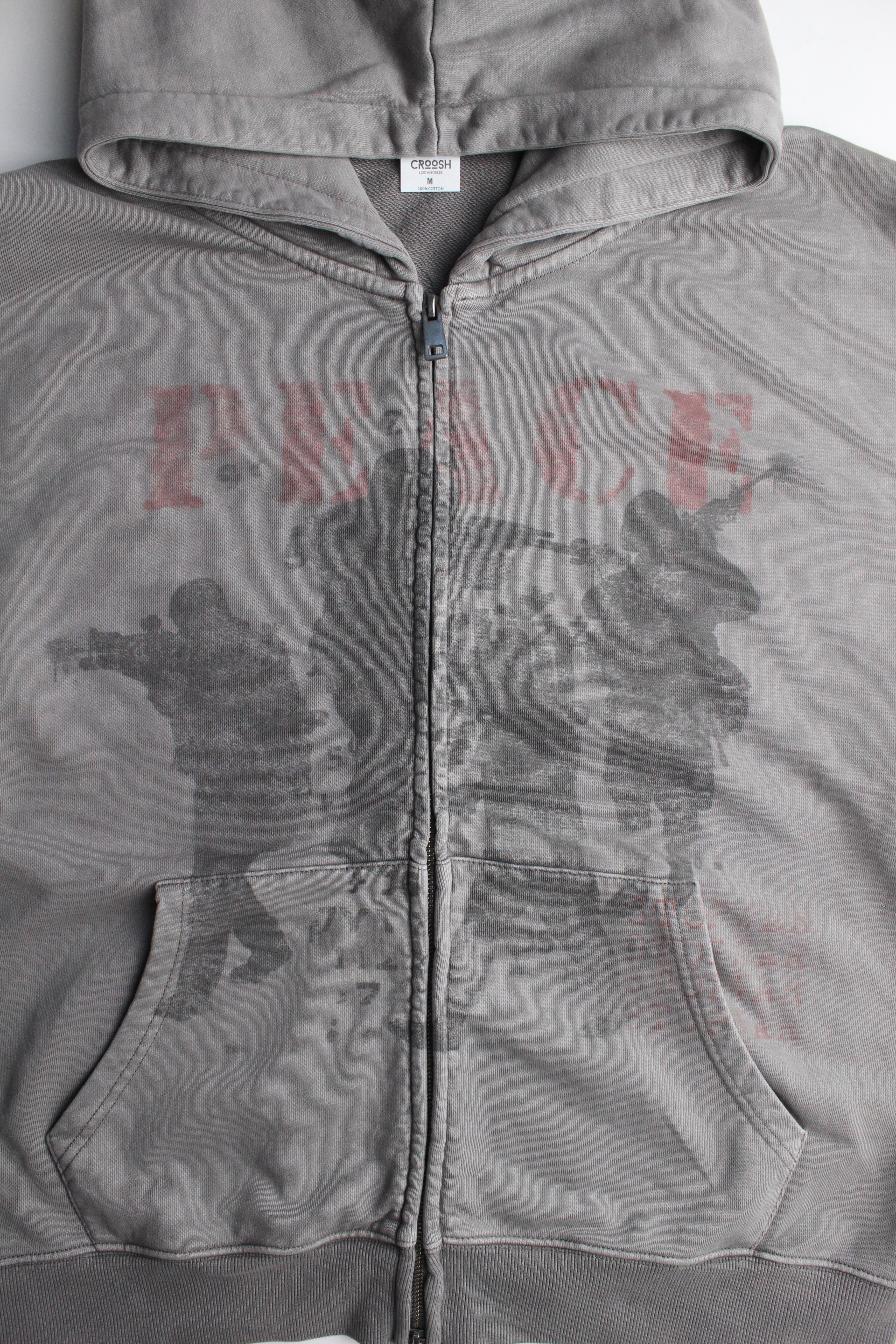 Peace Zip-up – Croosh Market