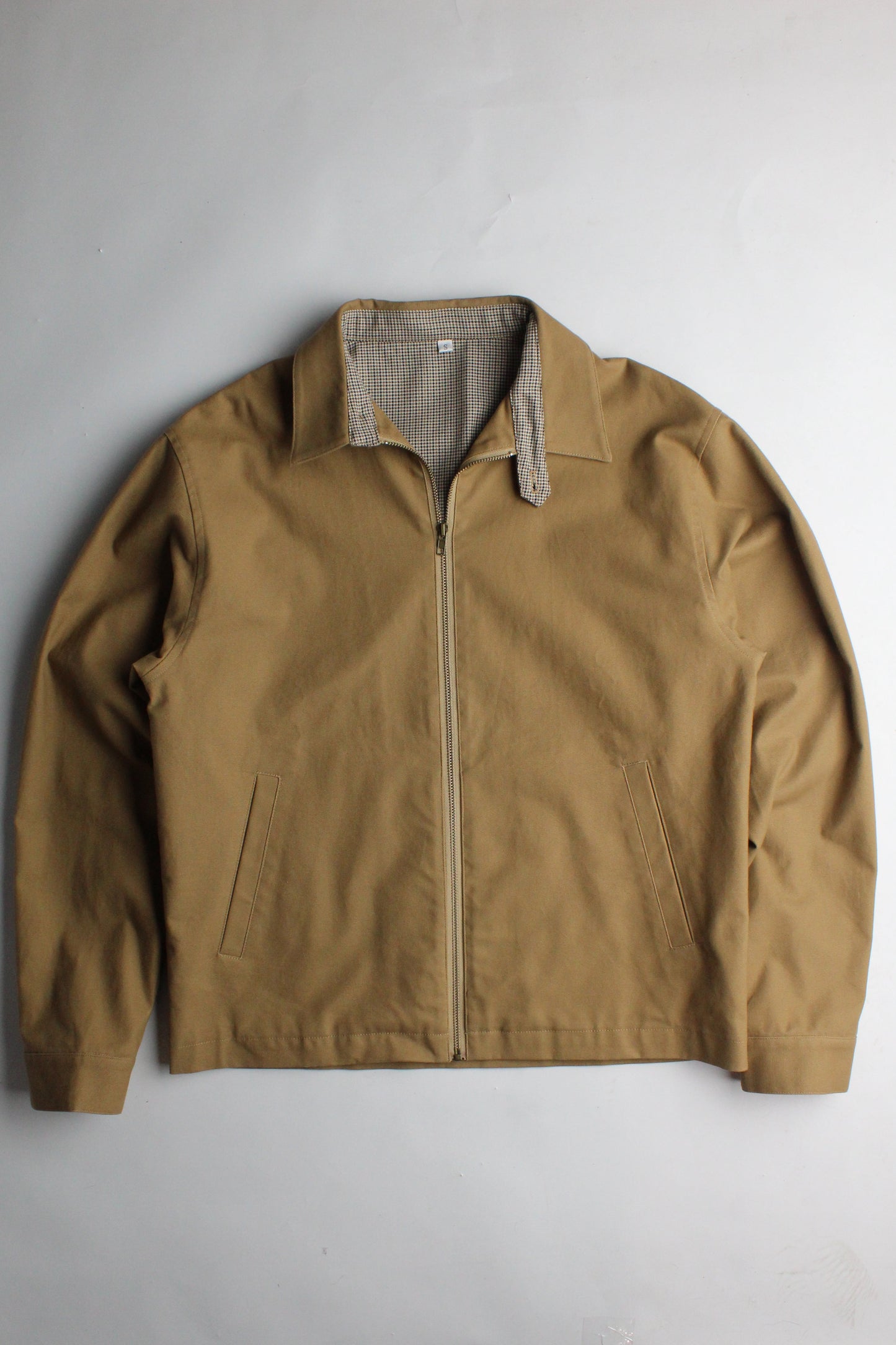 Herringbone Tan Jacket