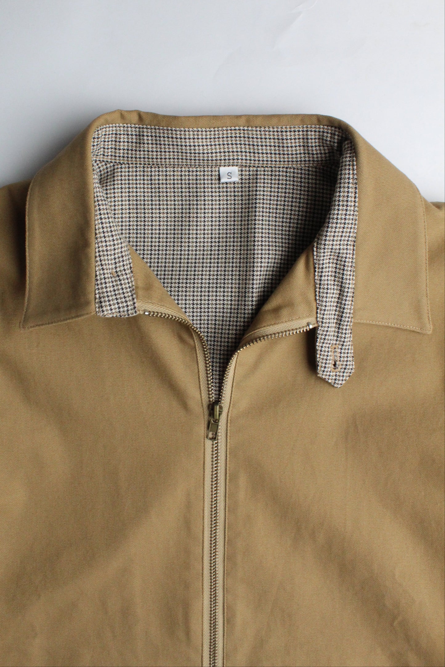 Herringbone Tan Jacket