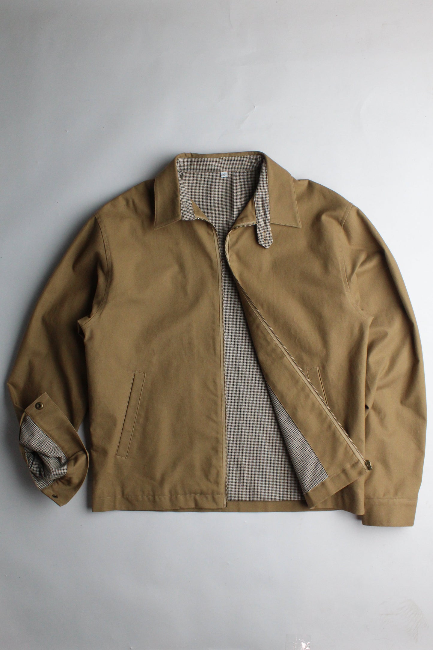 Herringbone Tan Jacket