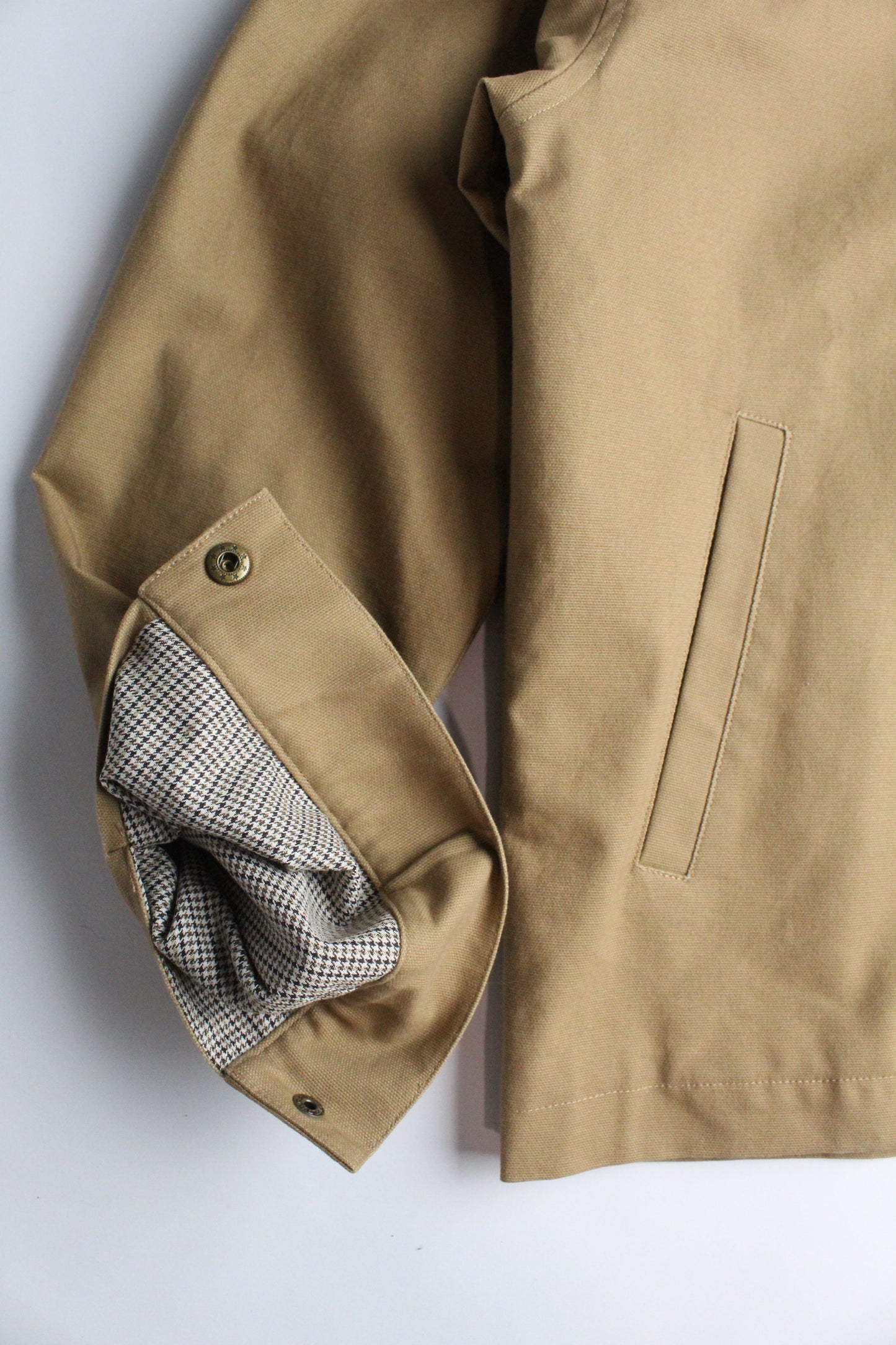 Herringbone Tan Jacket
