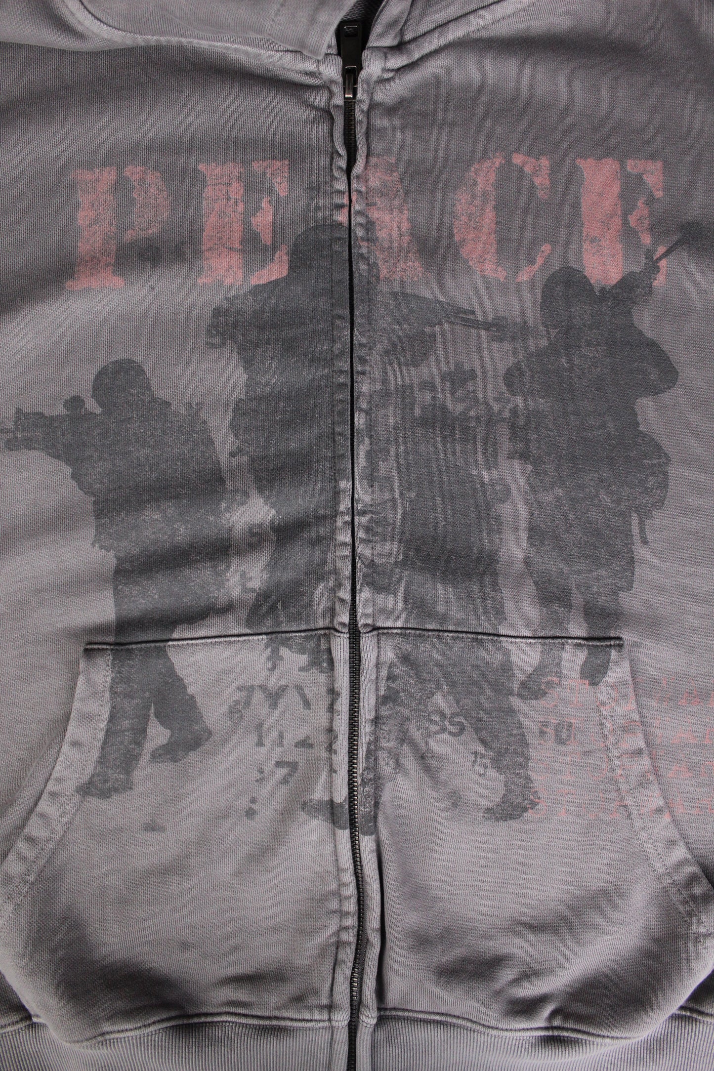 Sample Peace Zip-up