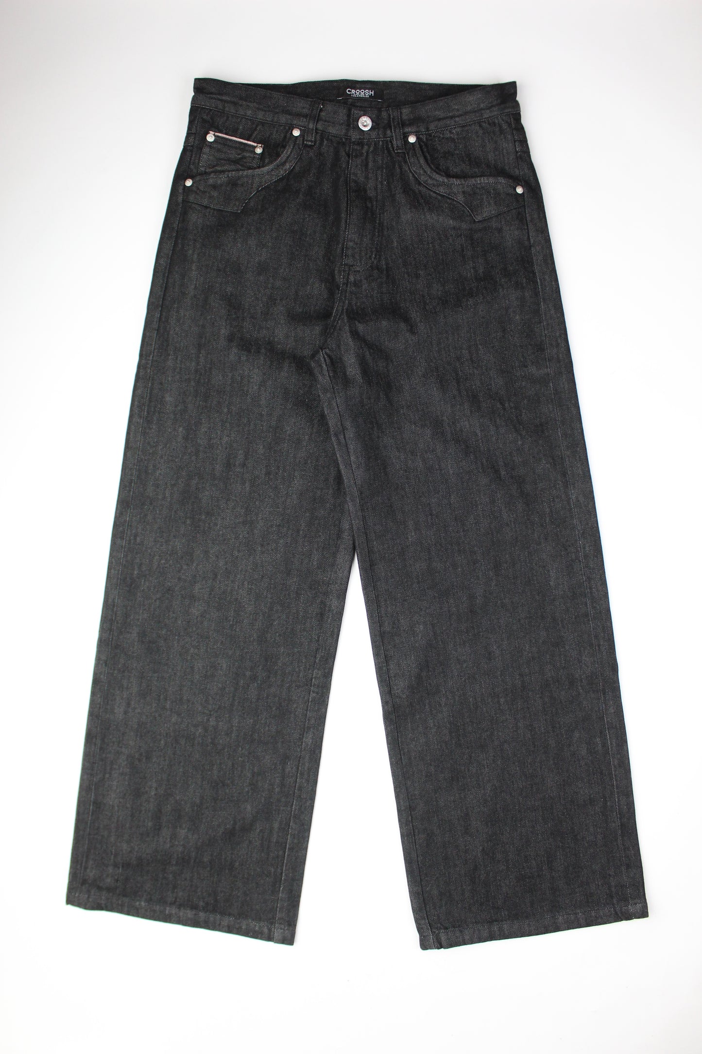 Decorated Straight Selvedge Jeans