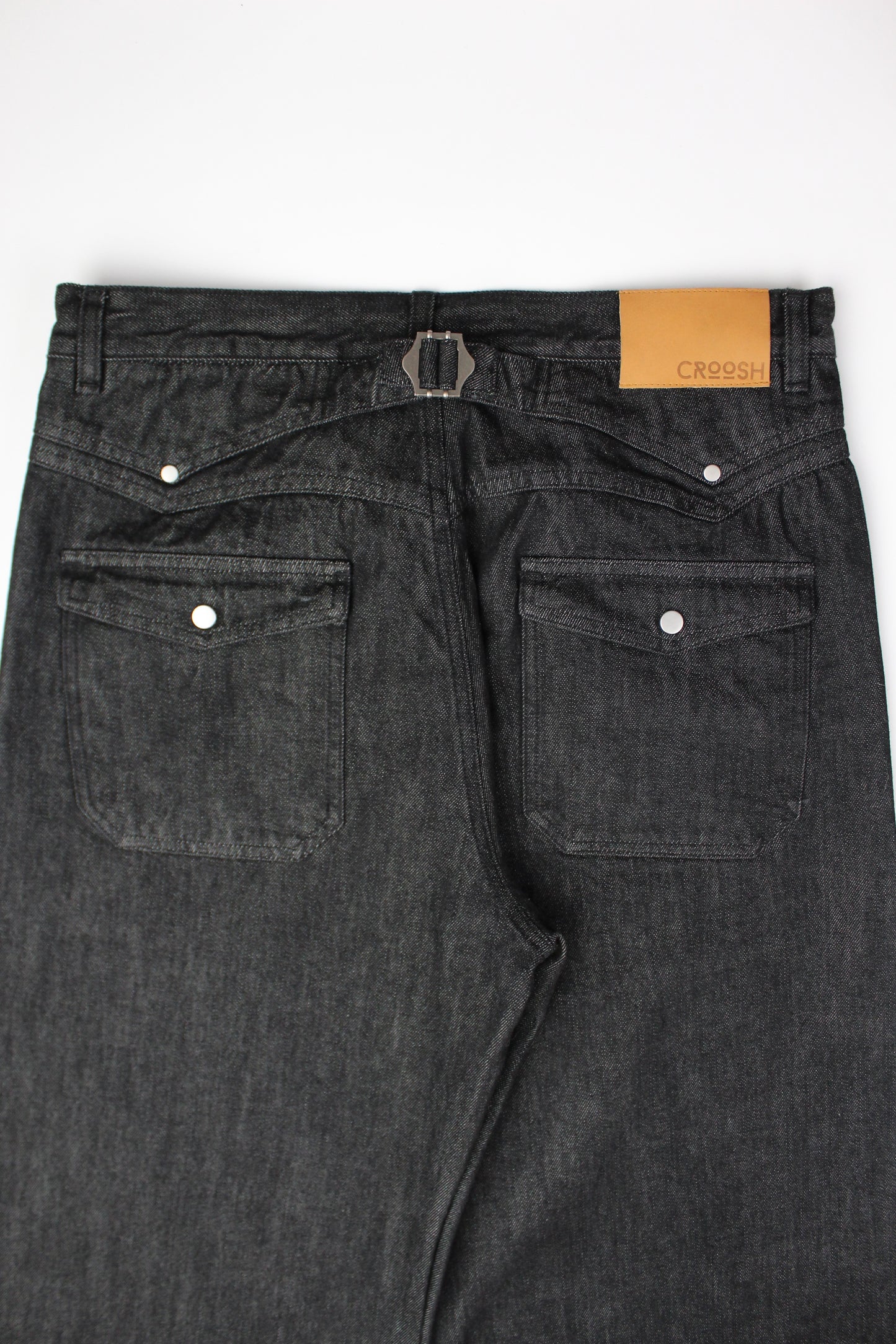Decorated Straight Selvedge Jeans