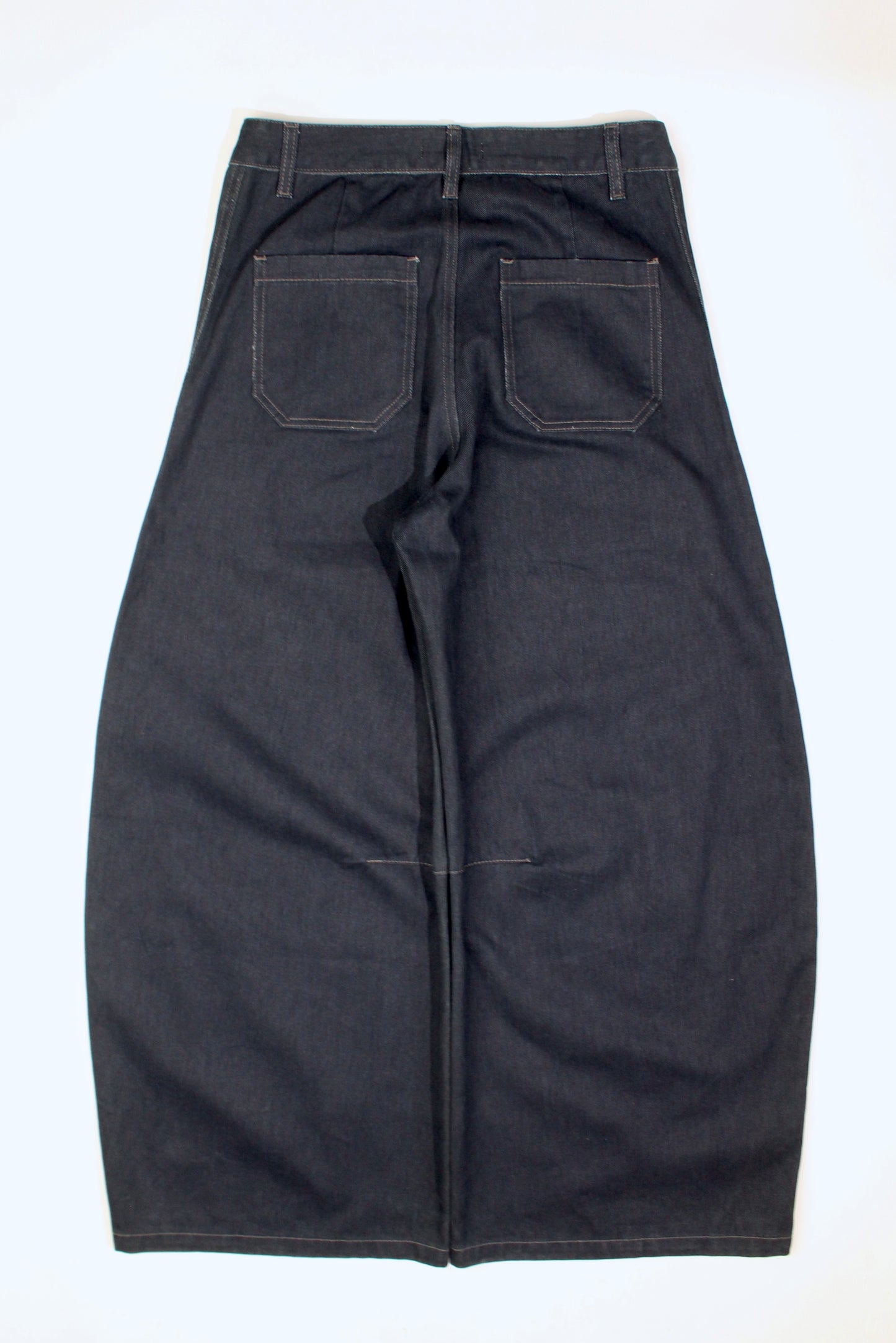 Matte Blue Curve Jeans