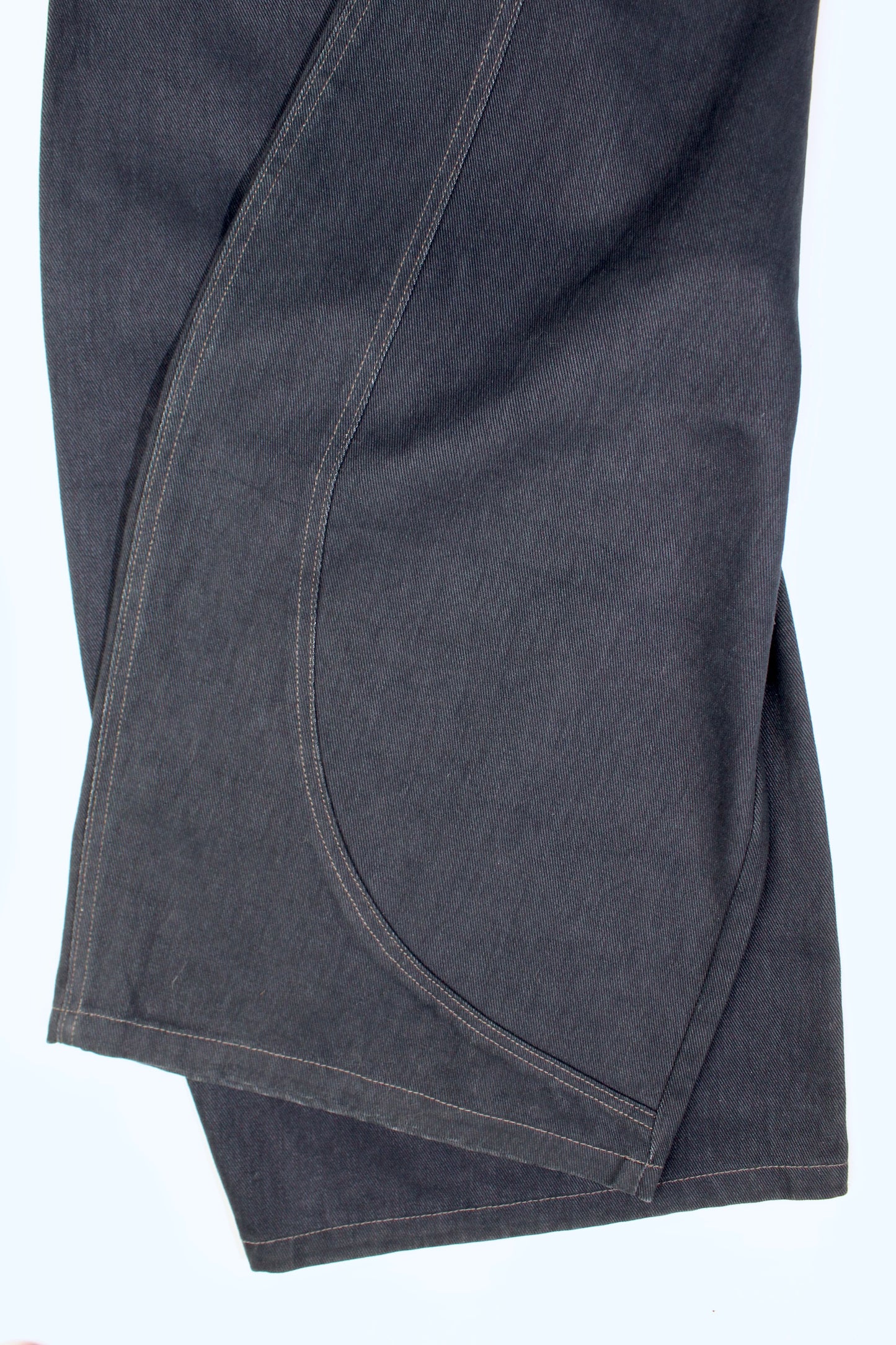 Matte Blue Curve Jeans