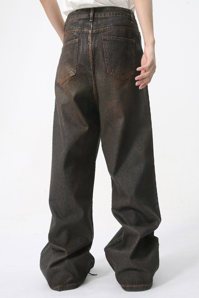 Coated Rustic Jeans