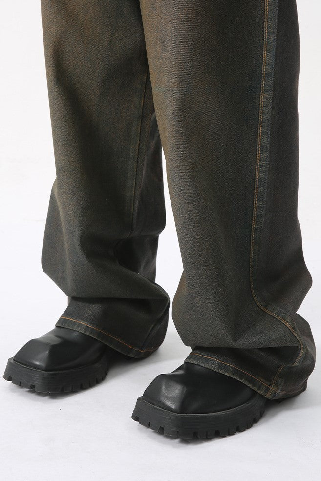 Coated Rustic Jeans