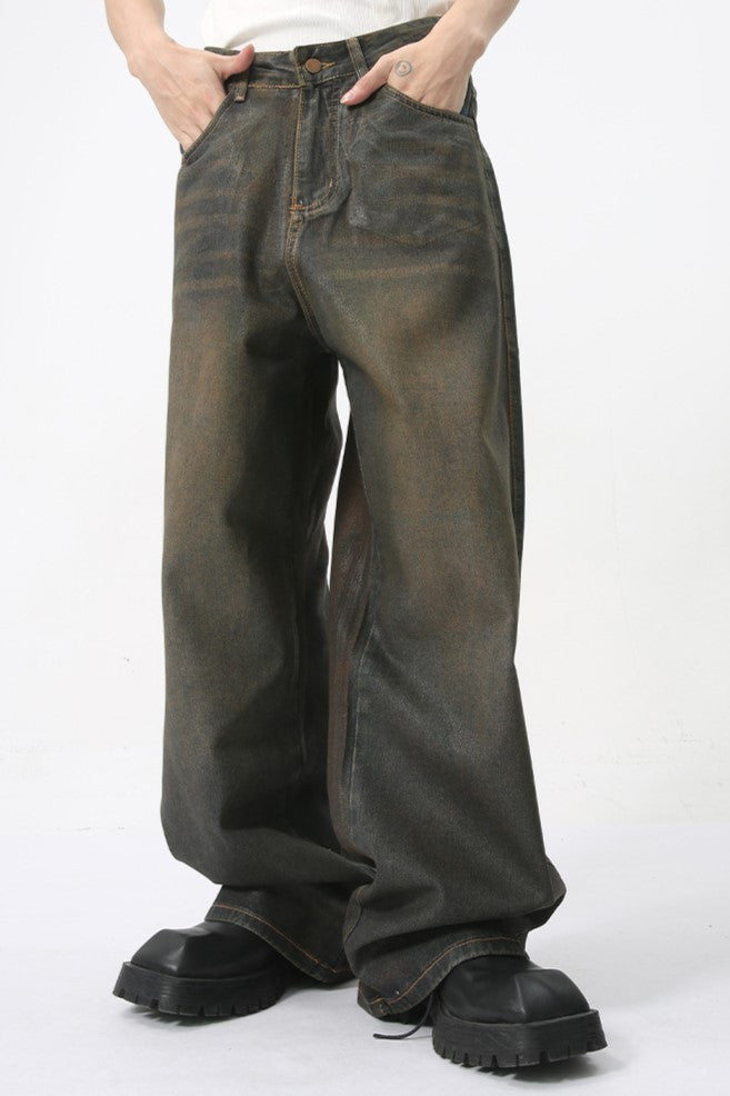 Coated Rustic Jeans