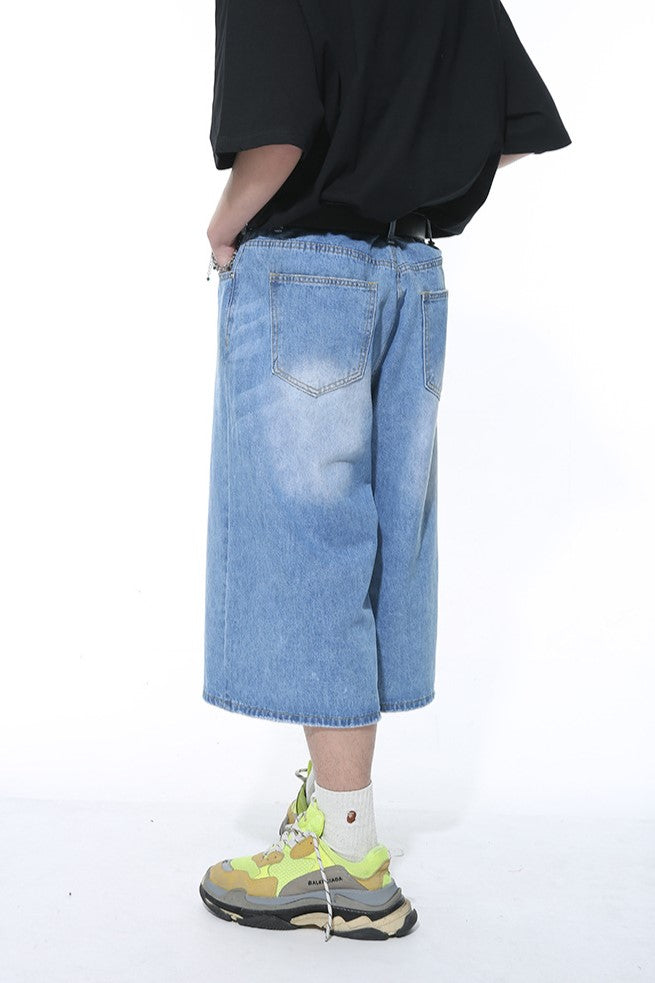 Long Jean Shorts