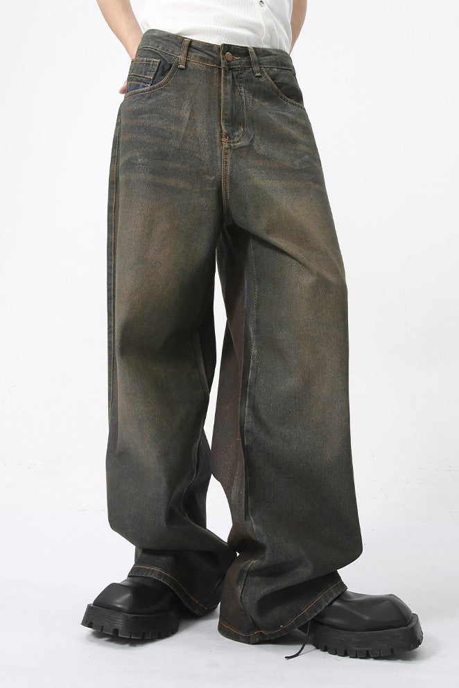 Coated Rustic Jeans