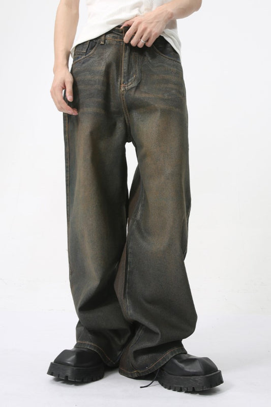 Coated Rustic Jeans