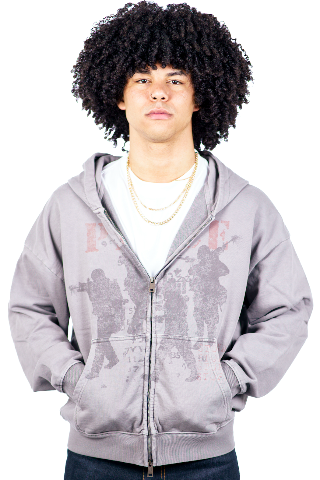 Peace Zip-up
