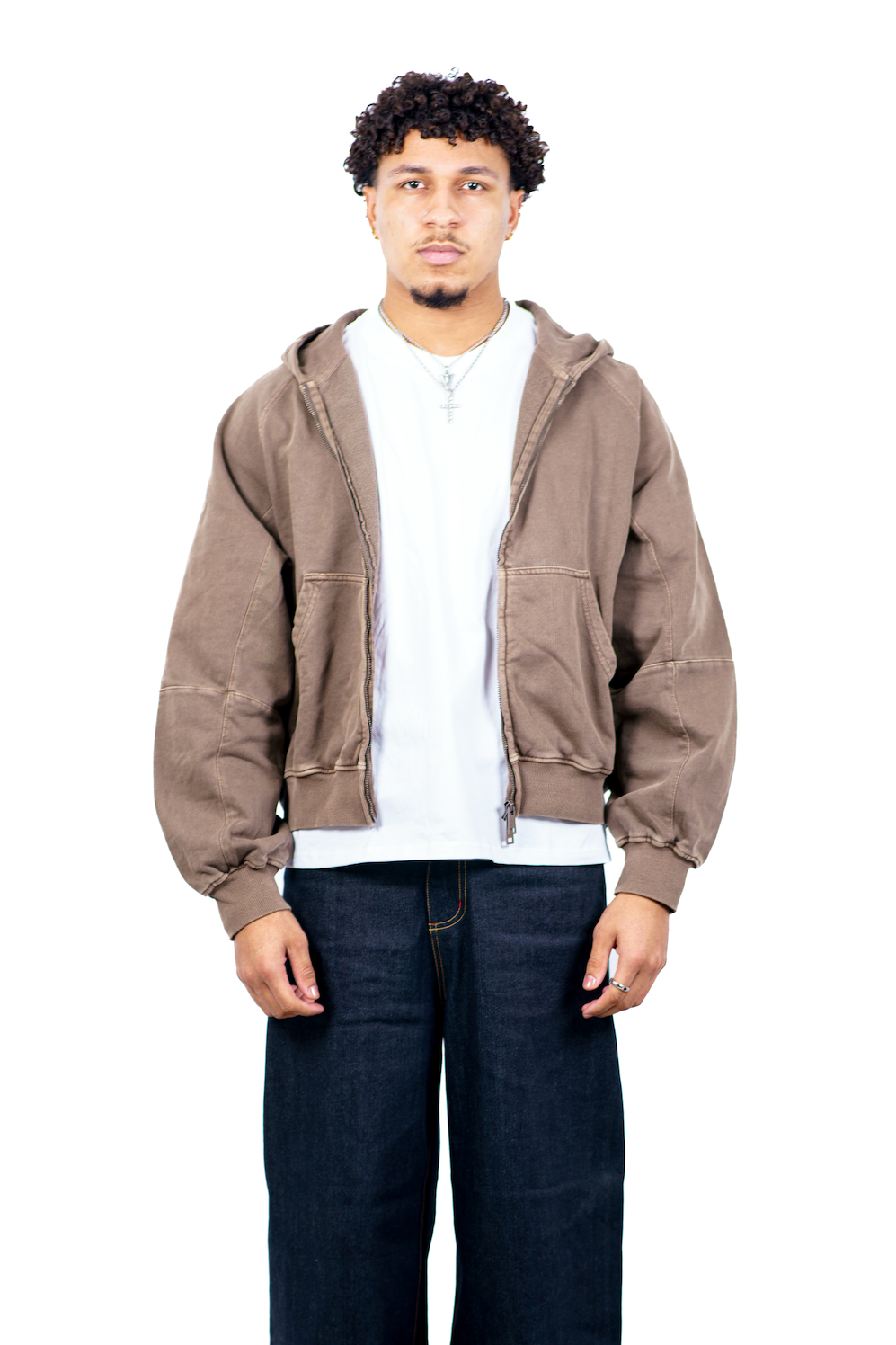 Boxy Zip-up Sale