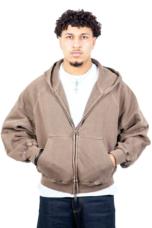 Boxy Zip-up