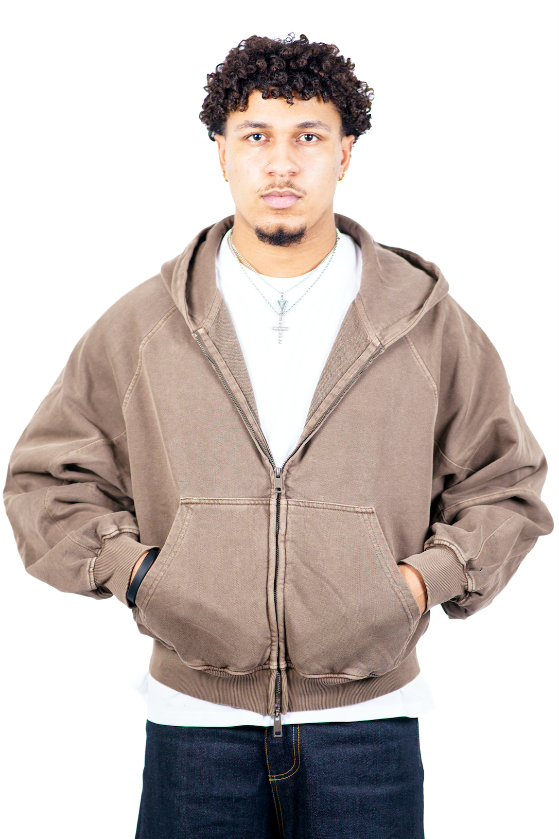 Boxy Zip-up Sale