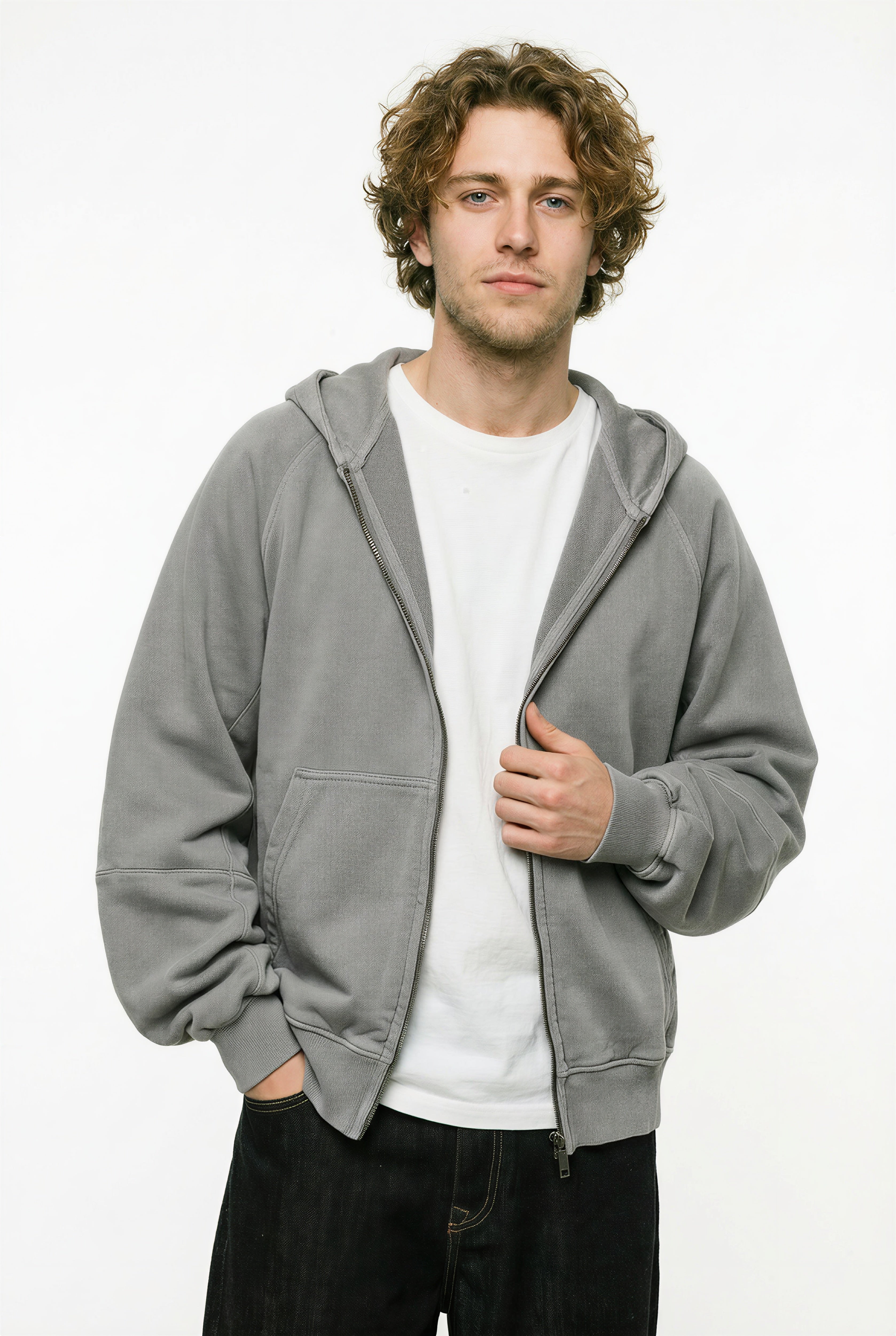 Boxy Zip-up – Croosh Market